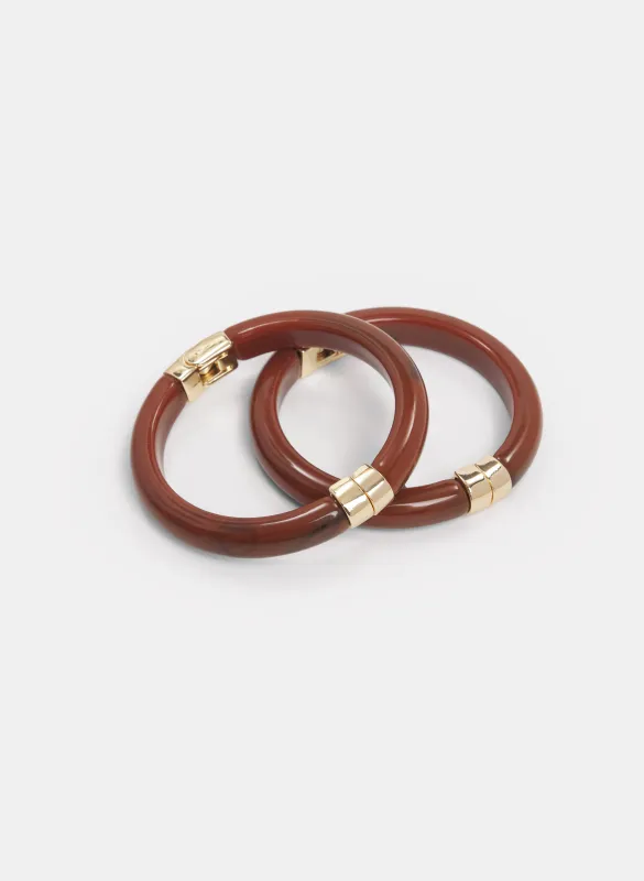 Two-Set Resin Bangle made by Laura