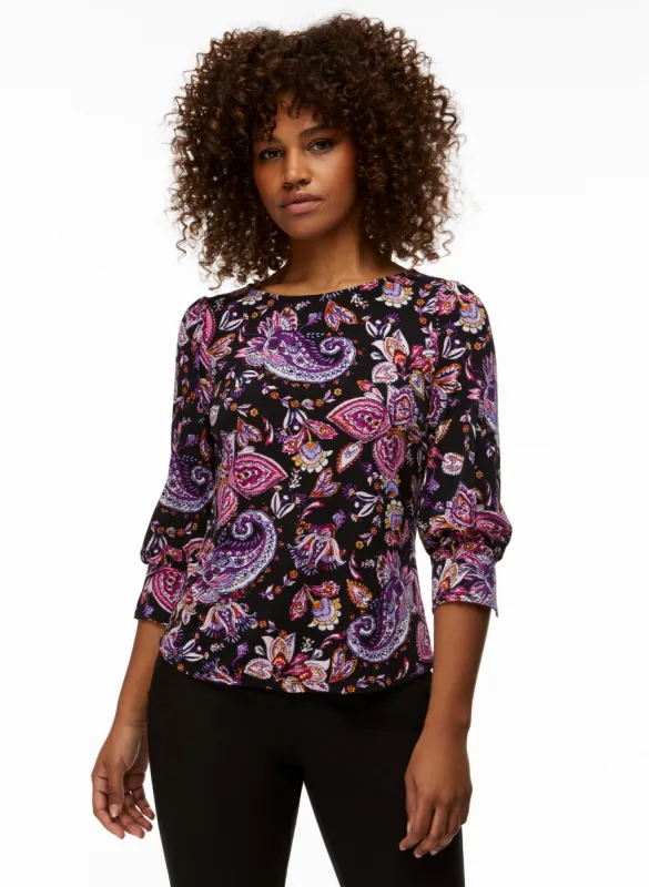 Paisley Print Top sold by Laura
