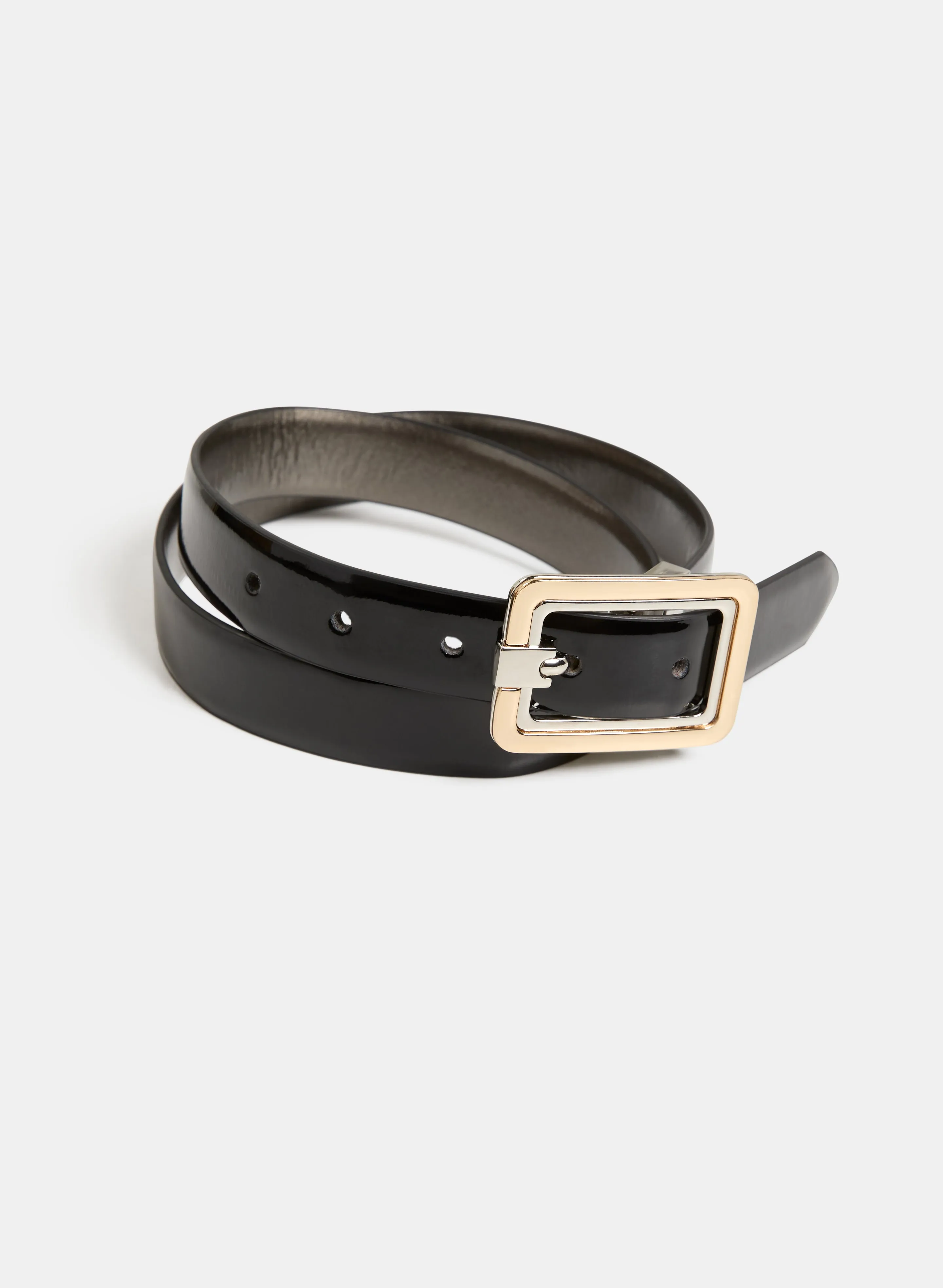 Reversible Vegan Leather Belt sold by Laura product image thumbnail 2