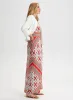 Mixed Print Maxi Dress sold by Laura