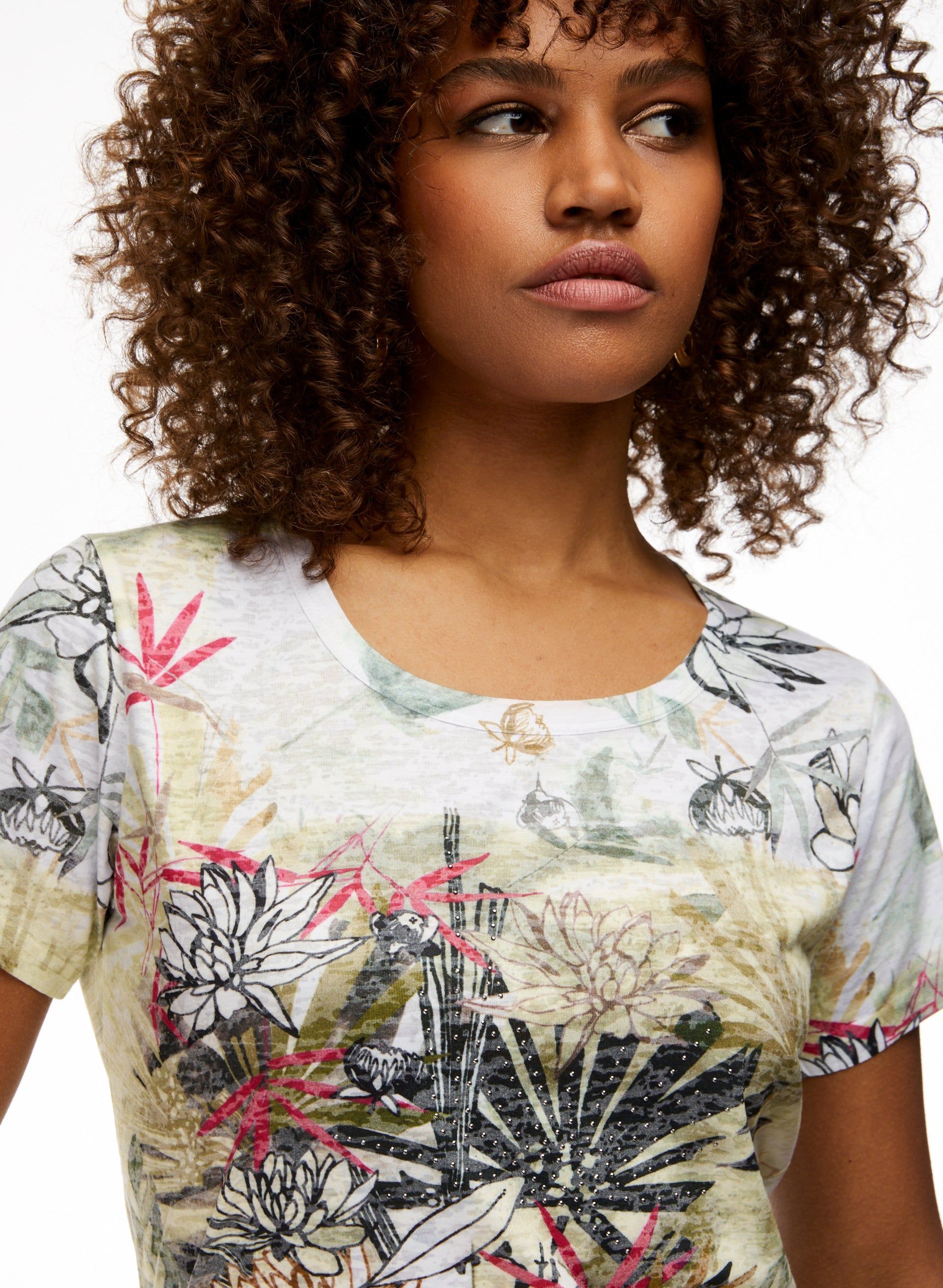 Vex - Tropical Print Tee sold by Laura product image thumbnail 2