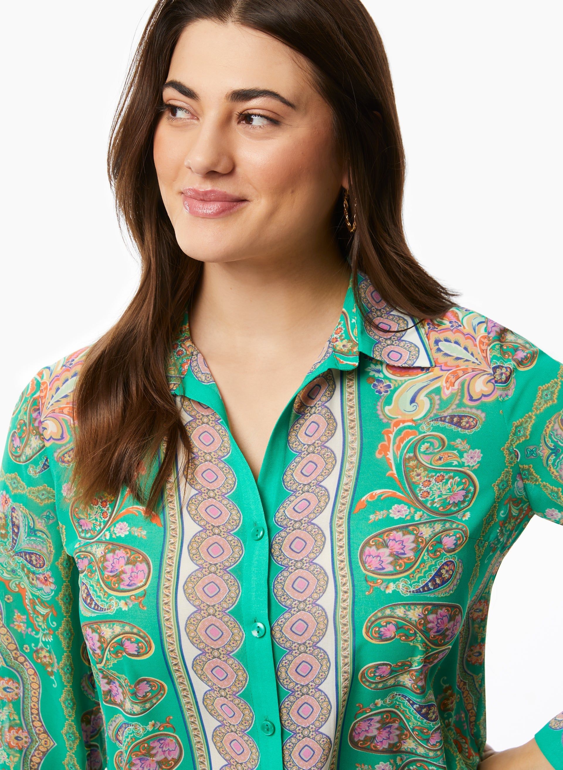 Paisley Print Blouse sold by Laura product image thumbnail 2