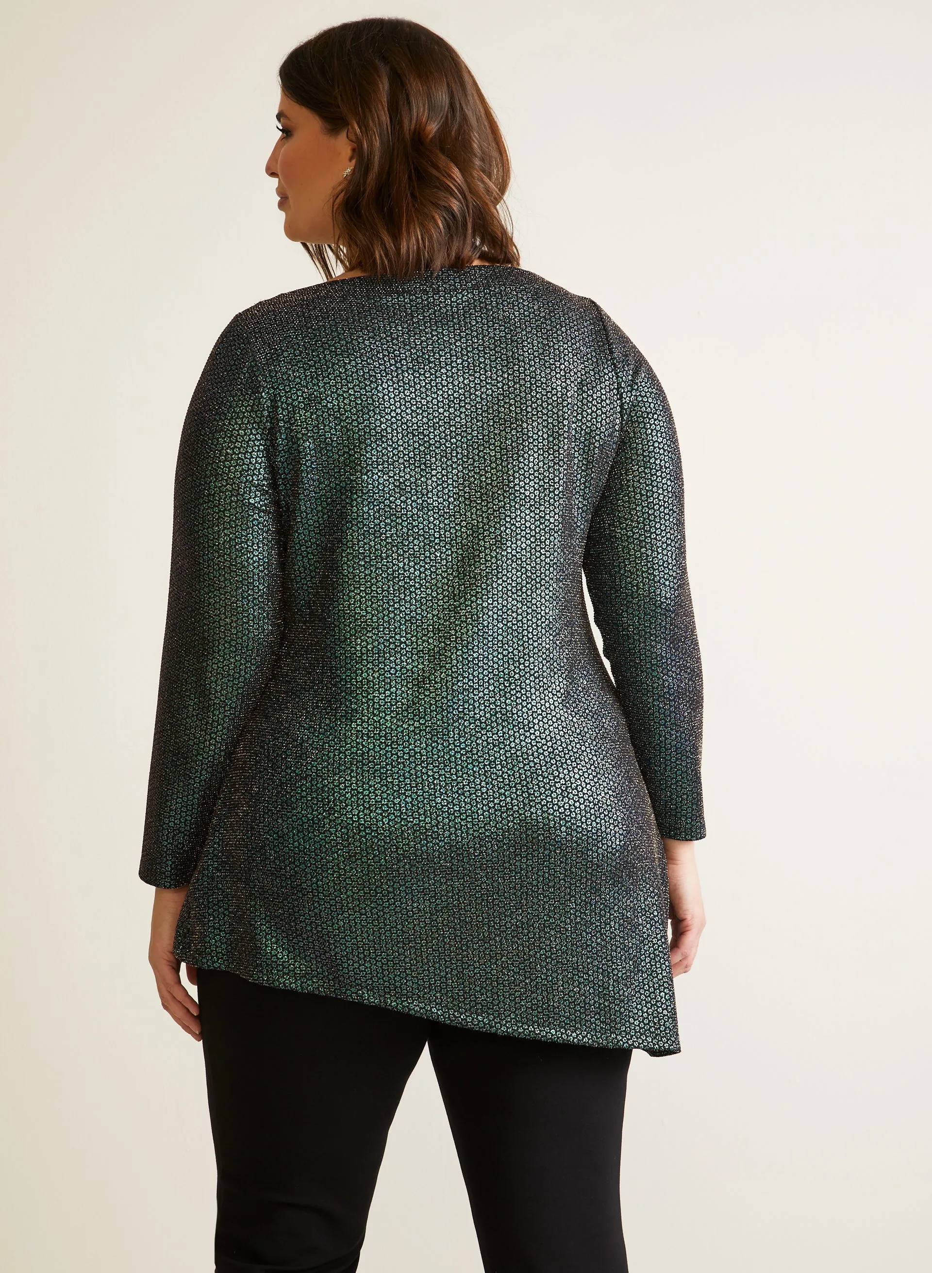 Shimmering Asymmetric Tunic sold by Laura product image thumbnail 4