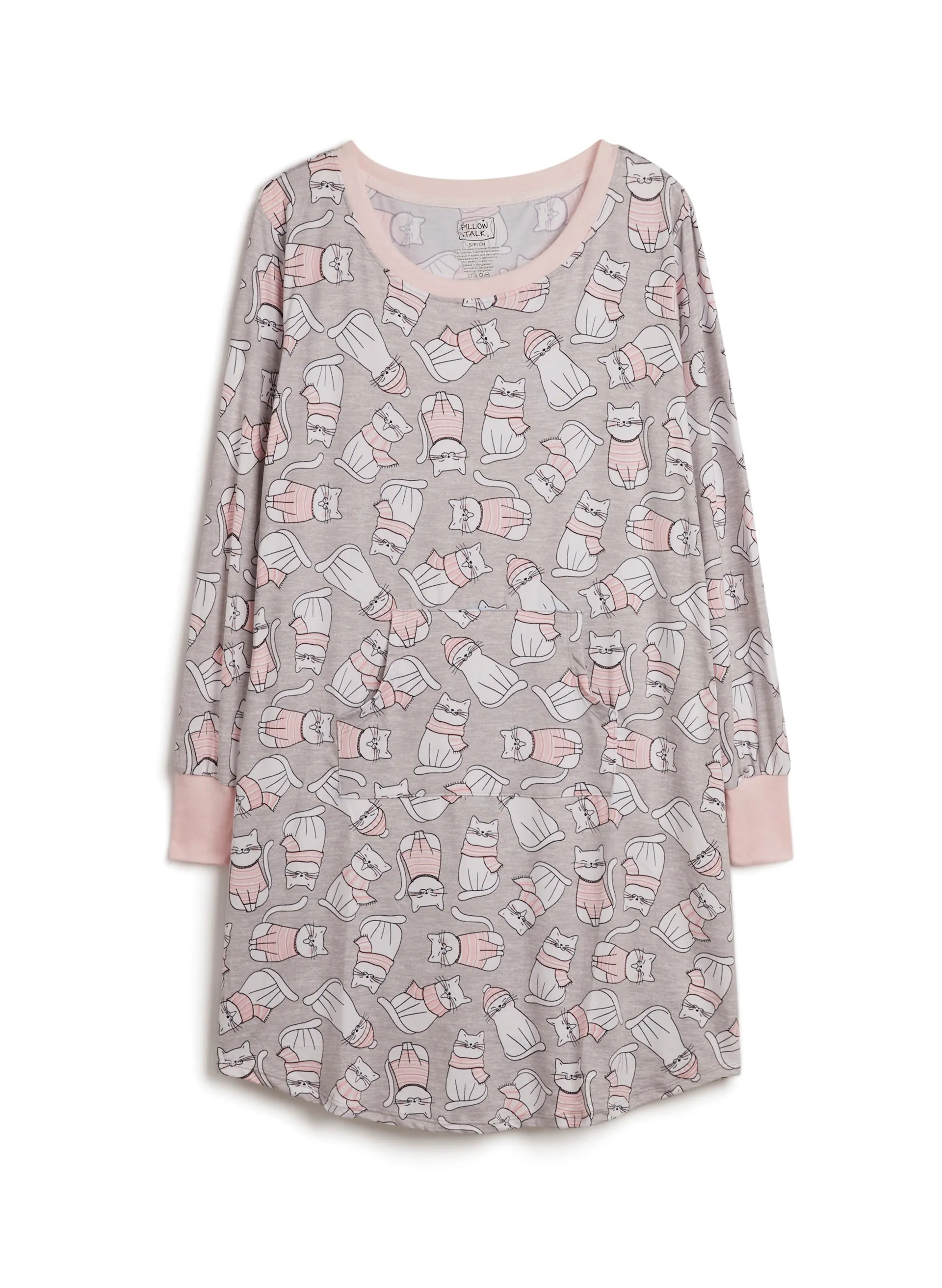 Cat Print Nightgown sold by Laura product image thumbnail 5