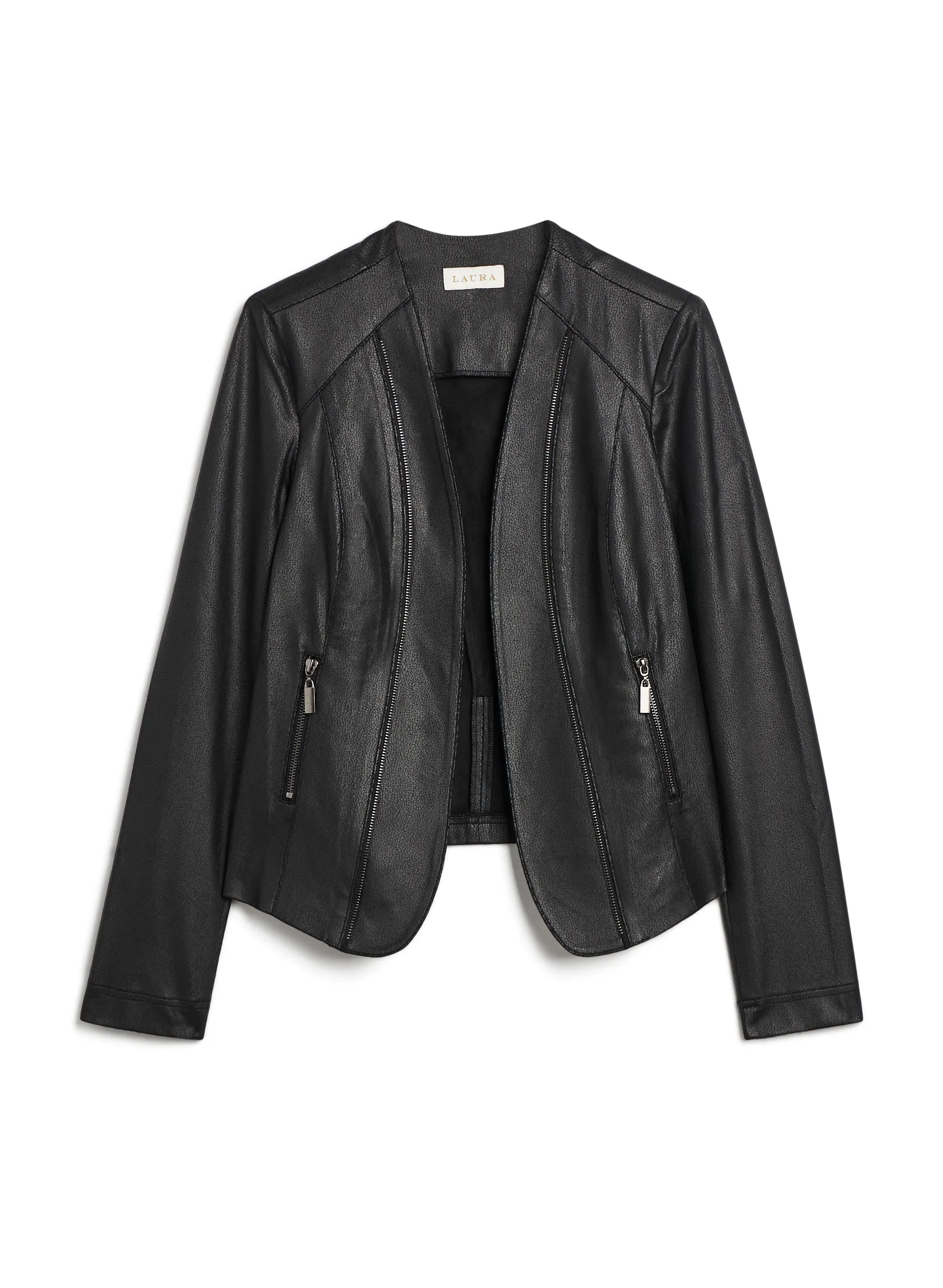Zipper Trim Jacket sold by Laura product image thumbnail 5