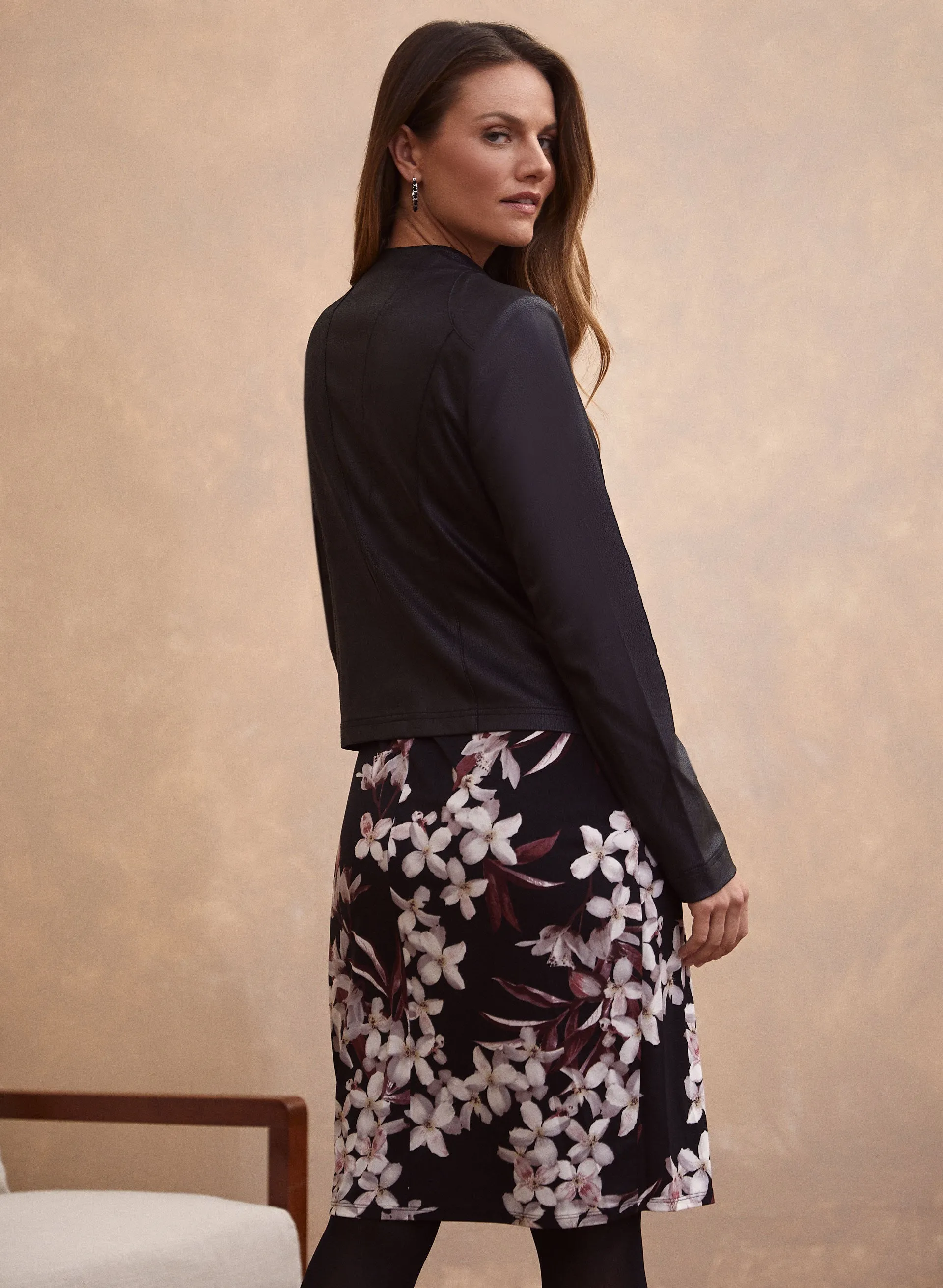 Zipper Trim Jacket sold by Laura product image thumbnail 2