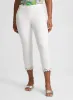 Embroidered Hem Capri Jeans sold by Laura