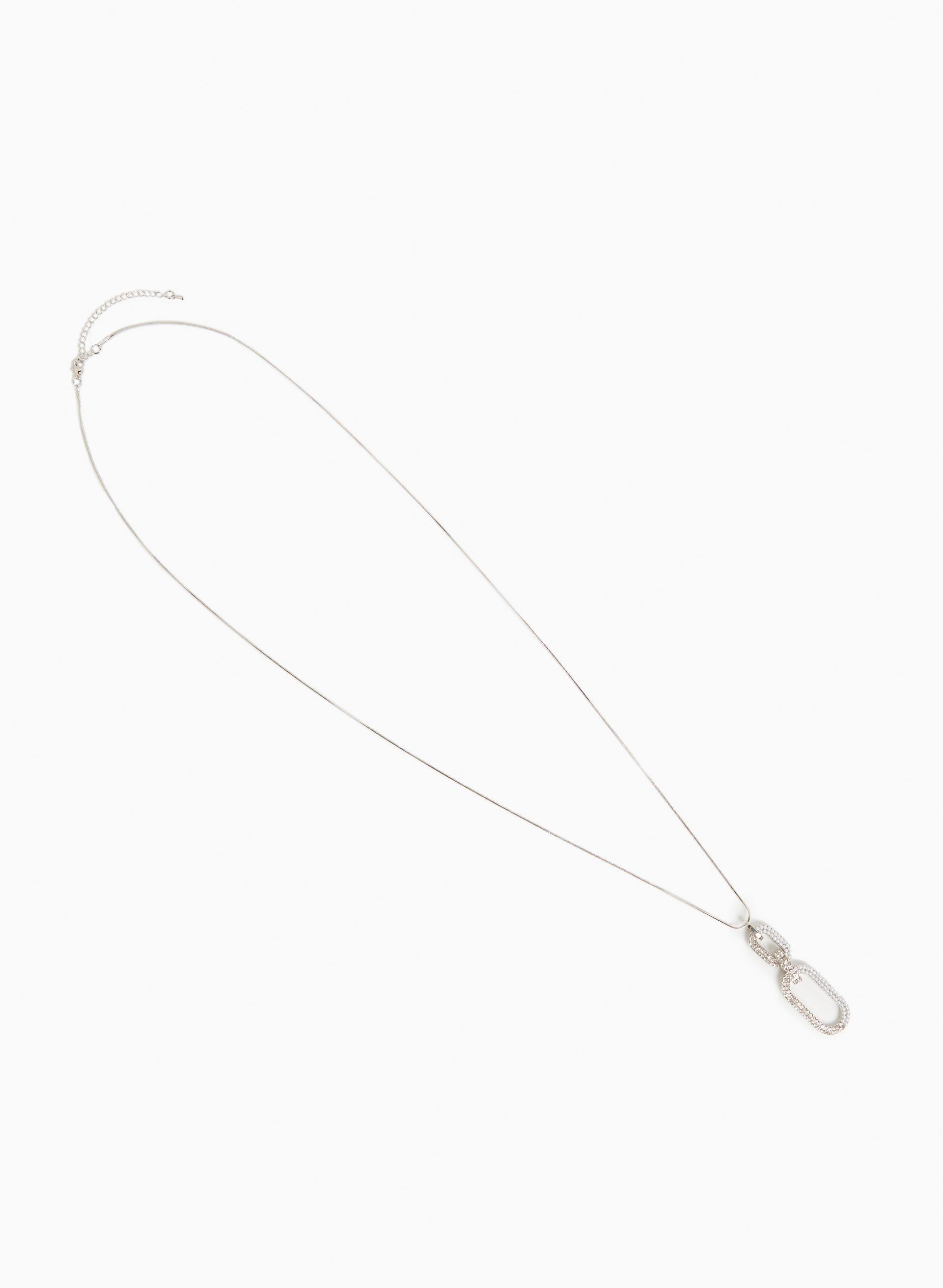 Double Oval Pendant Necklace sold by Laura