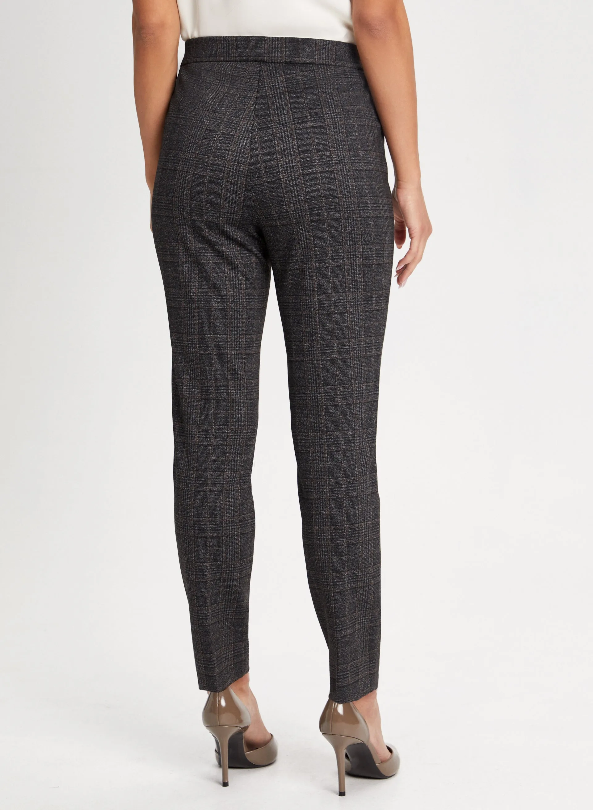 Plaid Print Pull-On Pants sold by Laura product image thumbnail 2