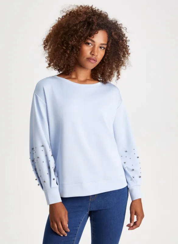 Pearl Detail Top sold by Laura