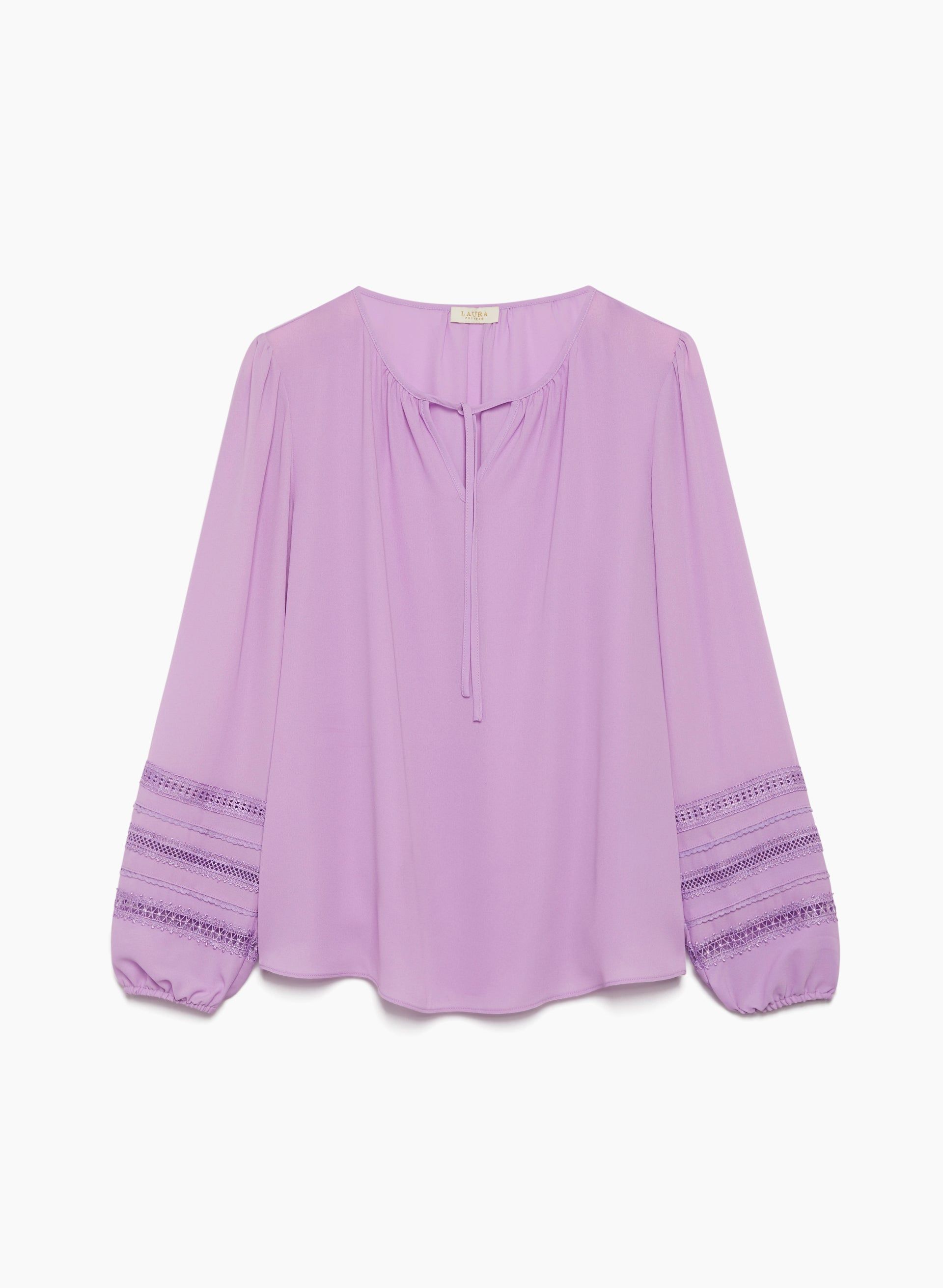 Drawstring V-Neck Top sold by Laura product image thumbnail 5