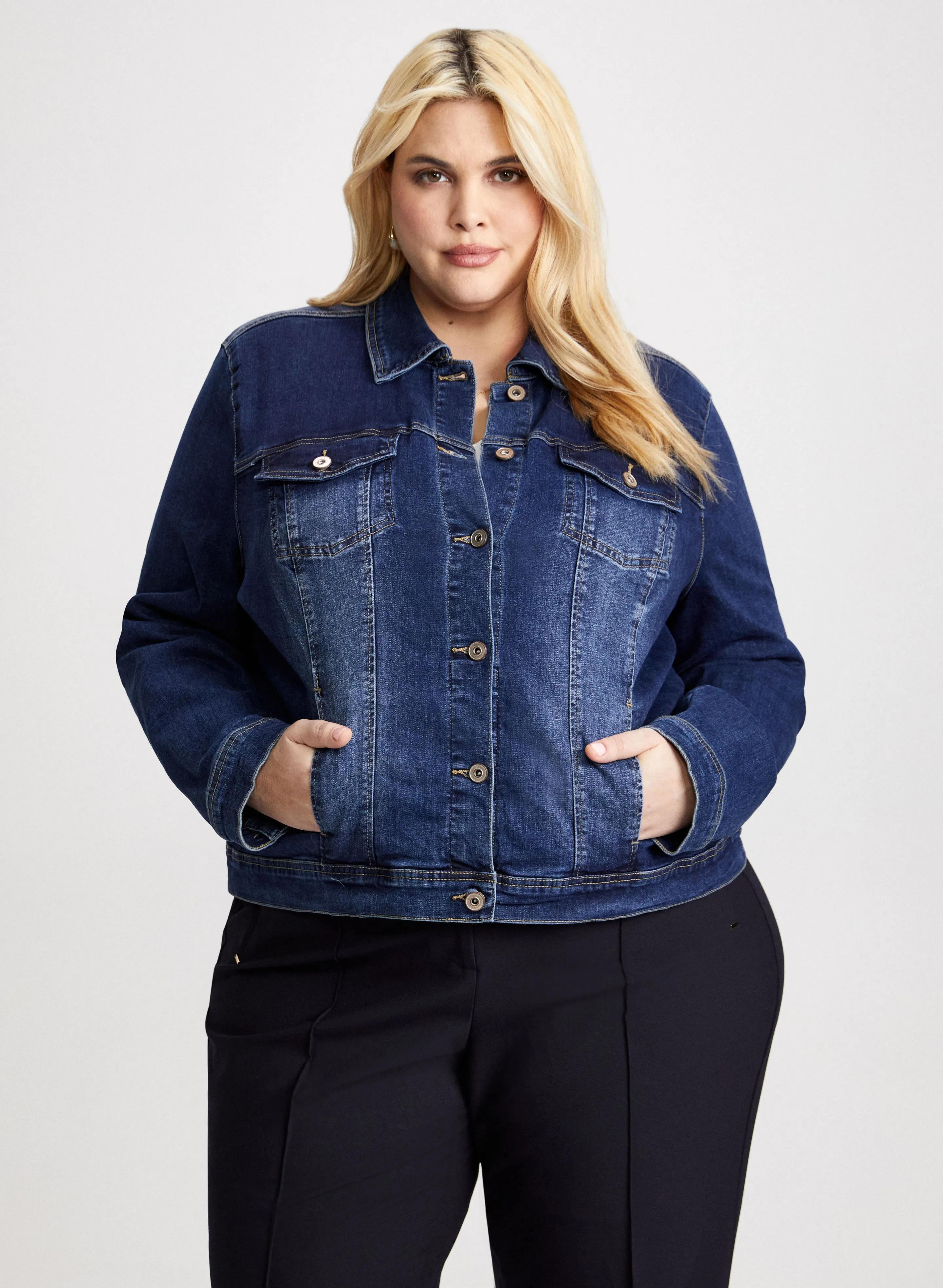 Cropped Denim Jacket sold by Laura