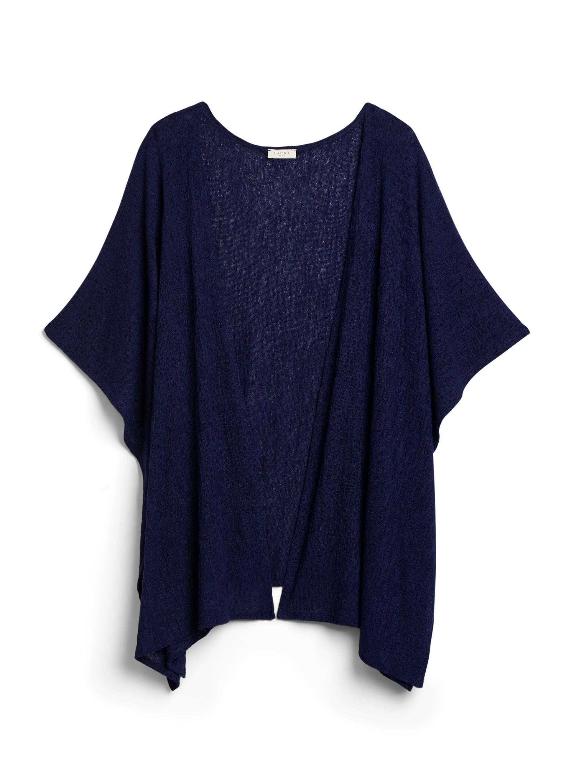 Melange Knit Open Front Top sold by Laura product image thumbnail 5