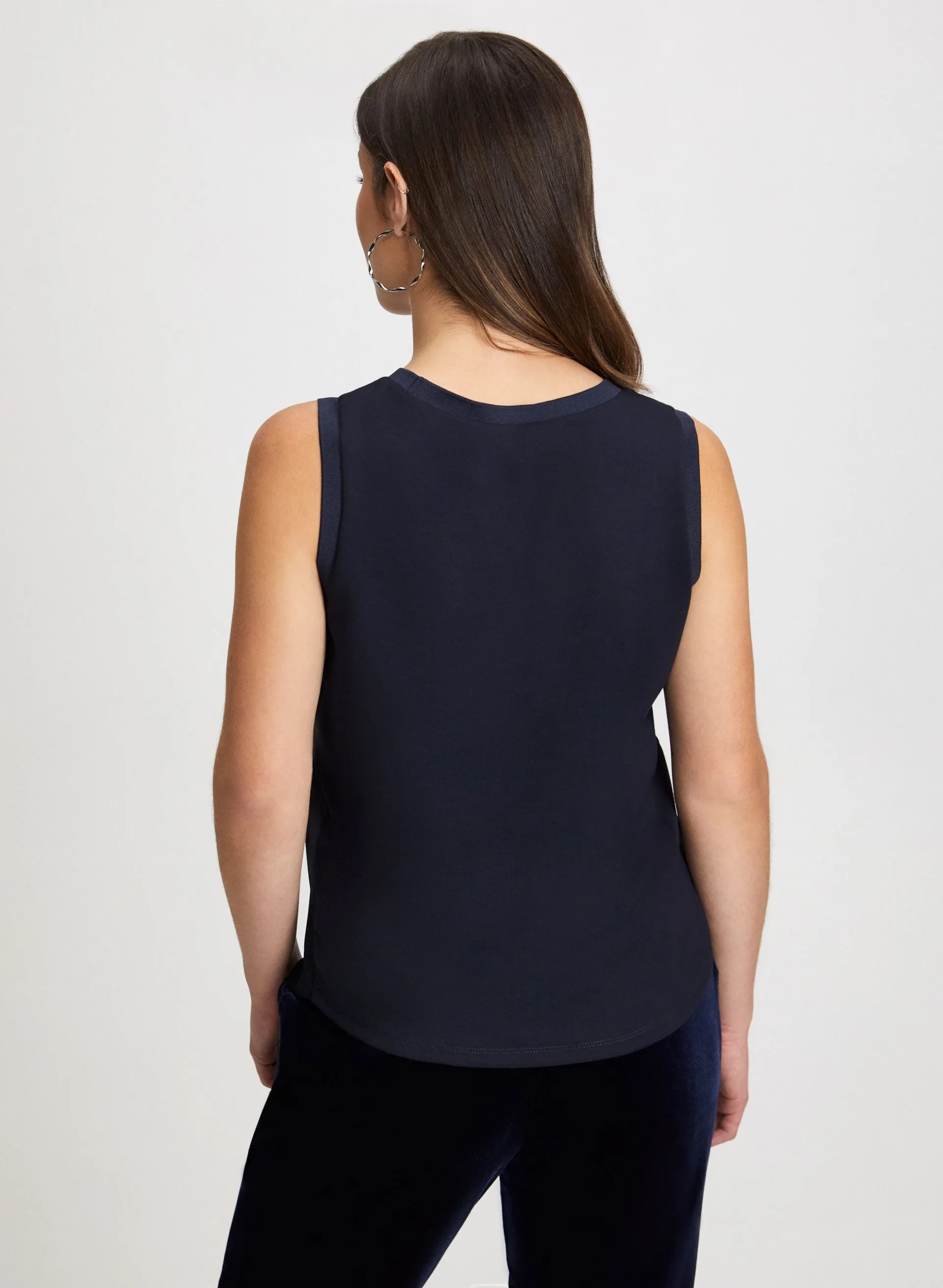 Sleeveless Satin Top sold by Laura product image thumbnail 4