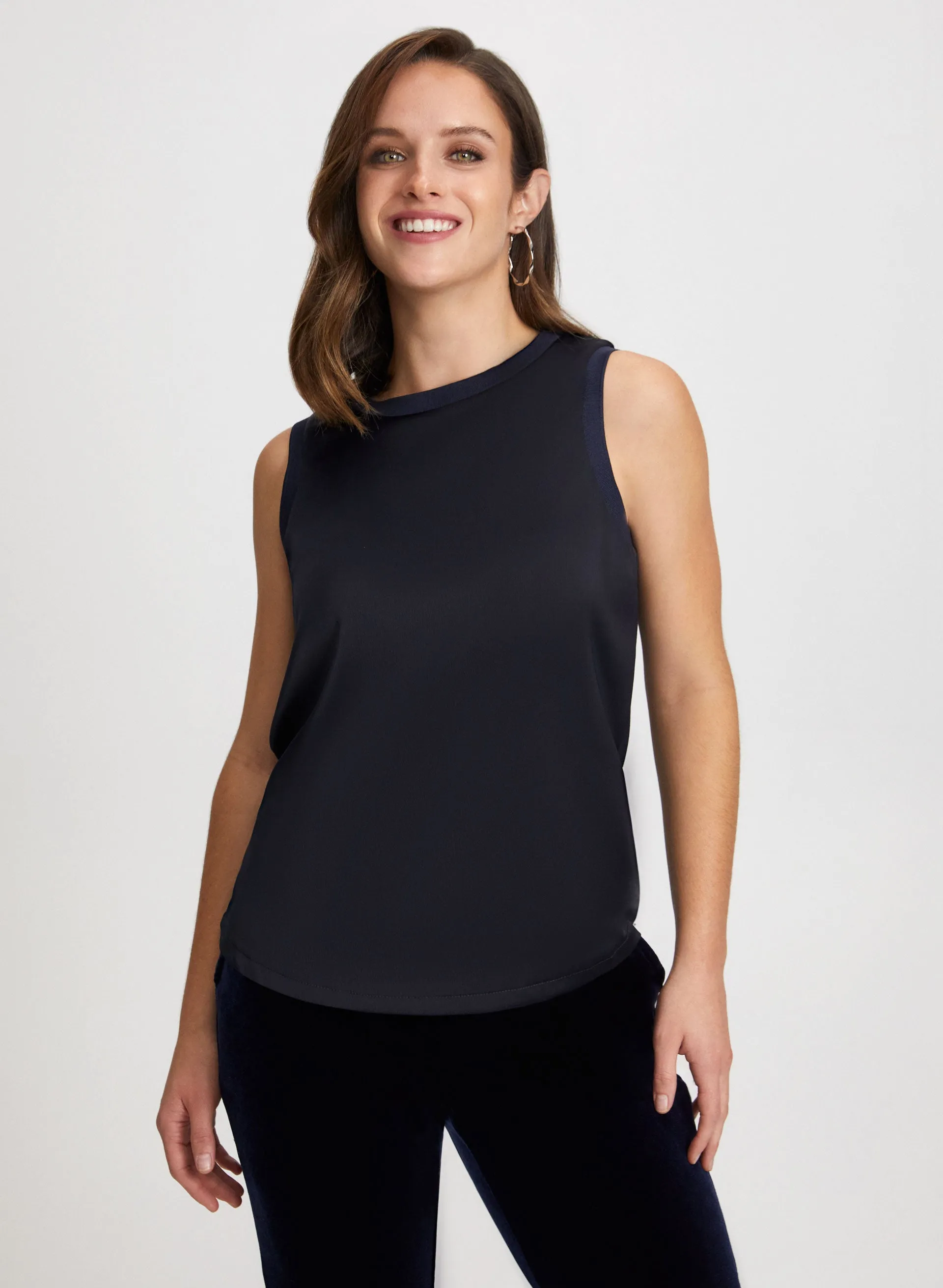 Sleeveless Satin Top sold by Laura product image thumbnail 5