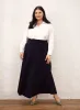 Pull-On Maxi Skirt With Pockets sold by Laura