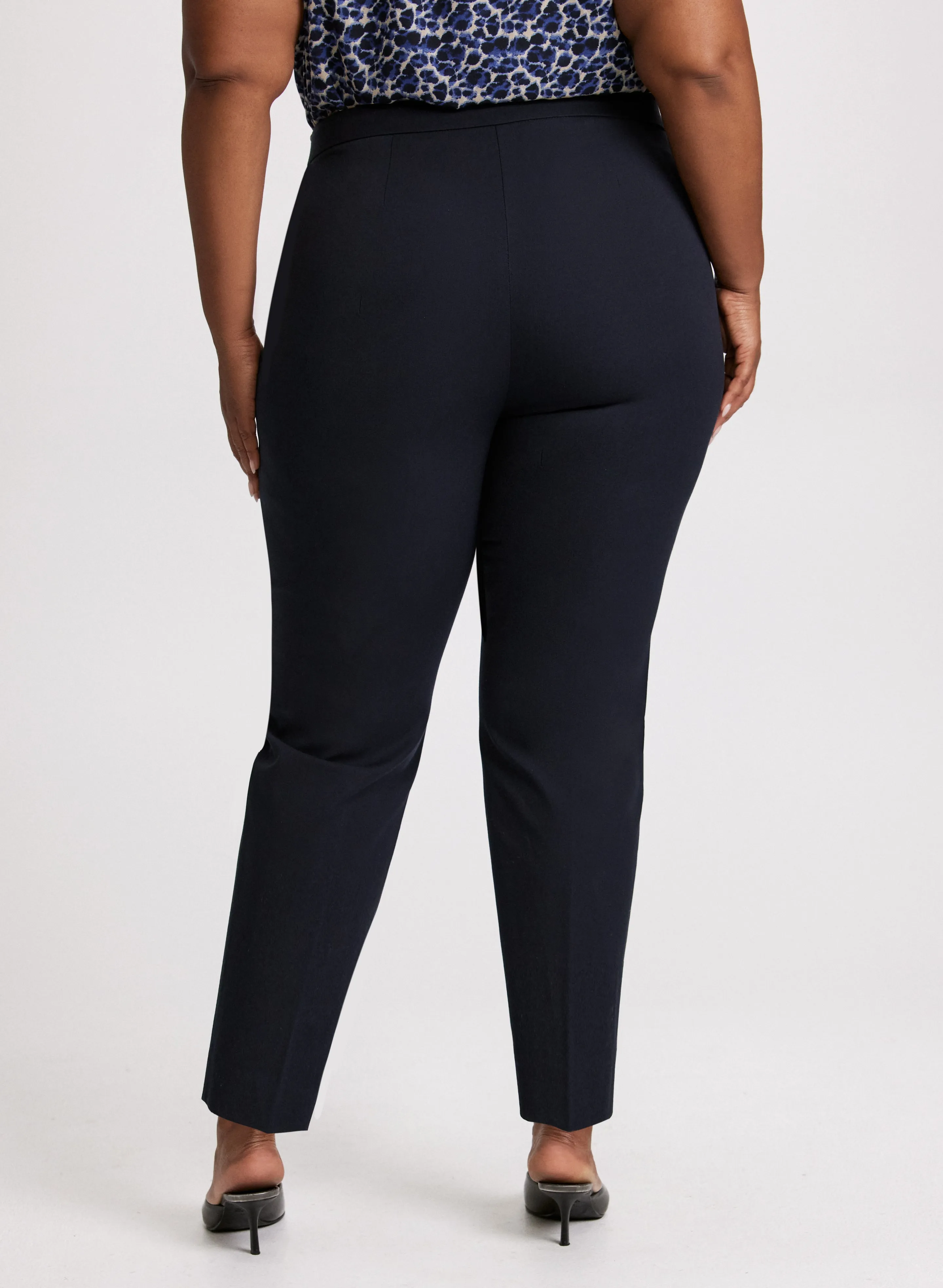 Sofia Cotton-Blend Slim-Leg Pants - Regular sold by Laura product image thumbnail 2