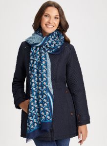Geometric Print Scarf sold by Laura