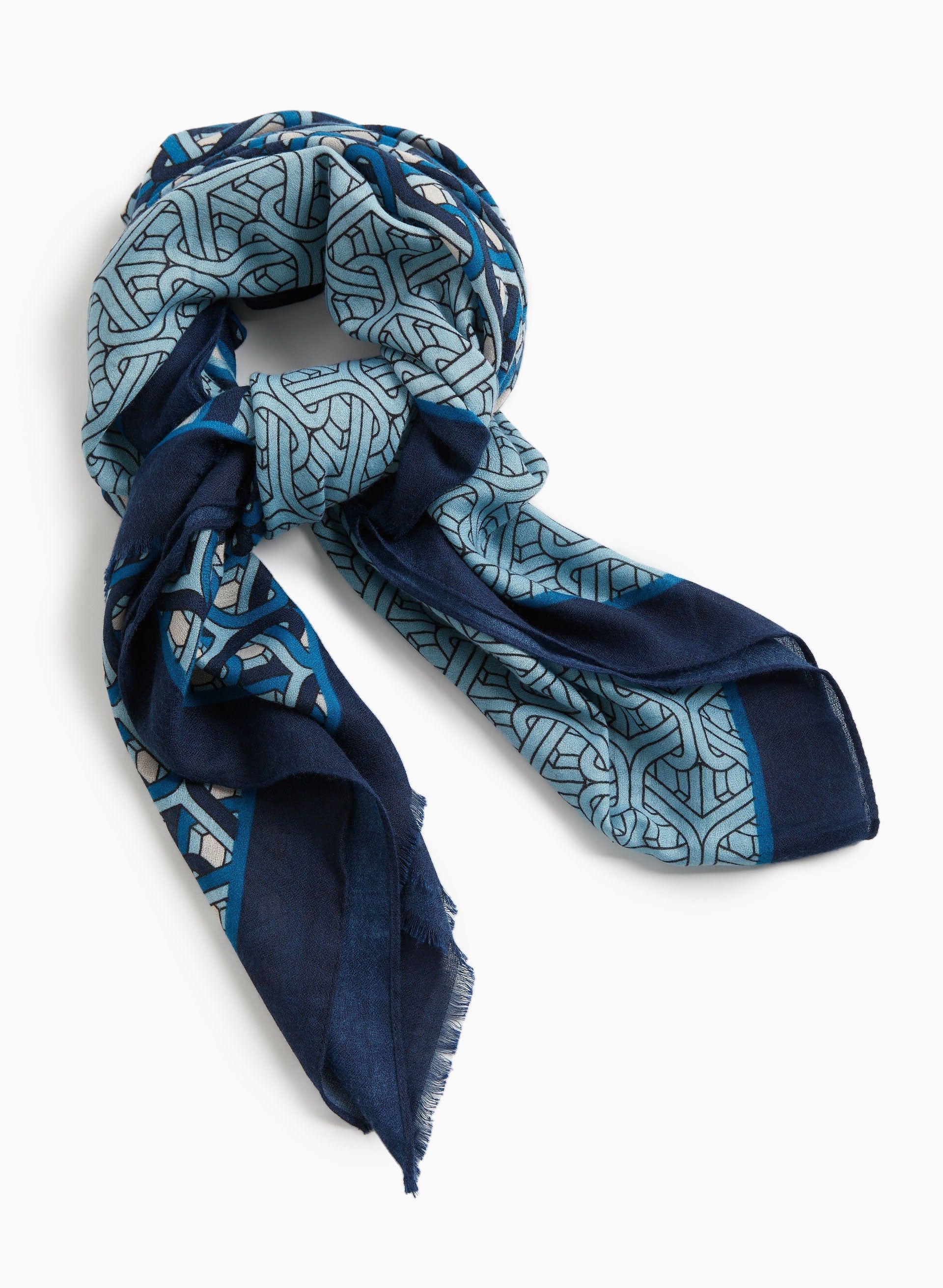 Geometric Print Scarf sold by Laura