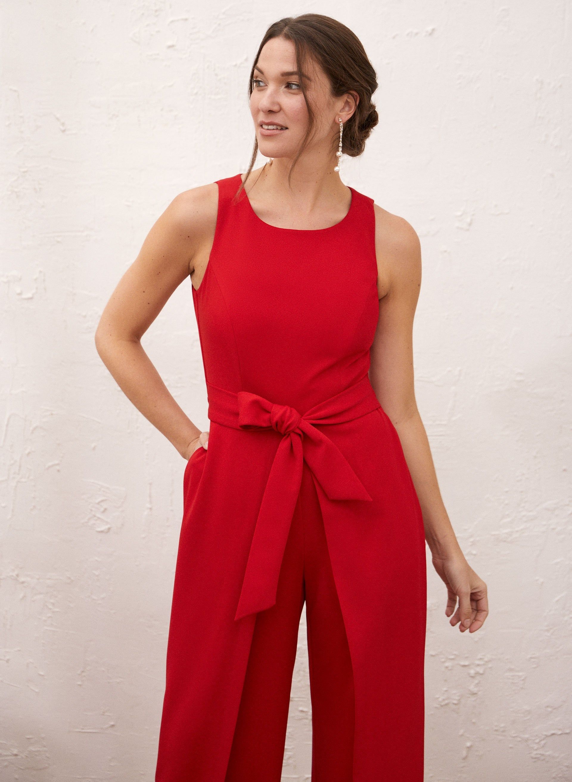 Split Wide Leg Jumpsuit sold by Laura product image thumbnail 4
