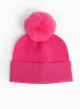 Rhinestone Cuff Pompom Hat sold by Laura