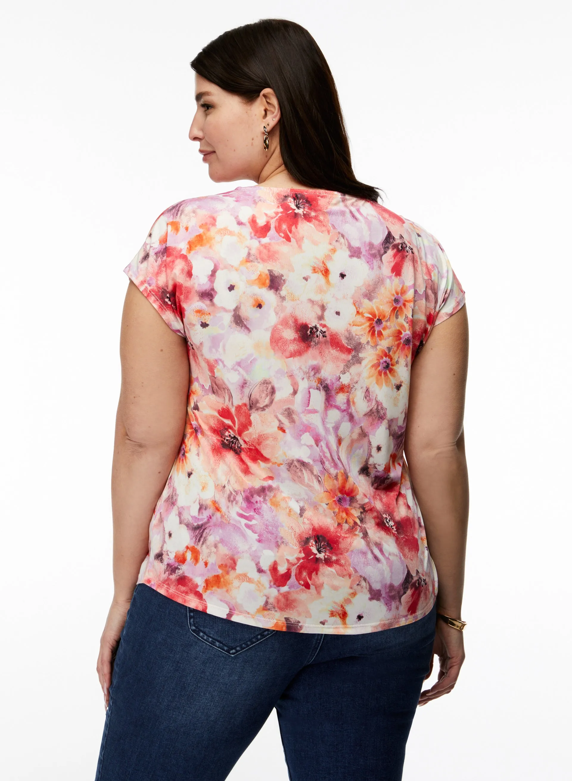 Floral Print Top sold by Laura product image thumbnail 4