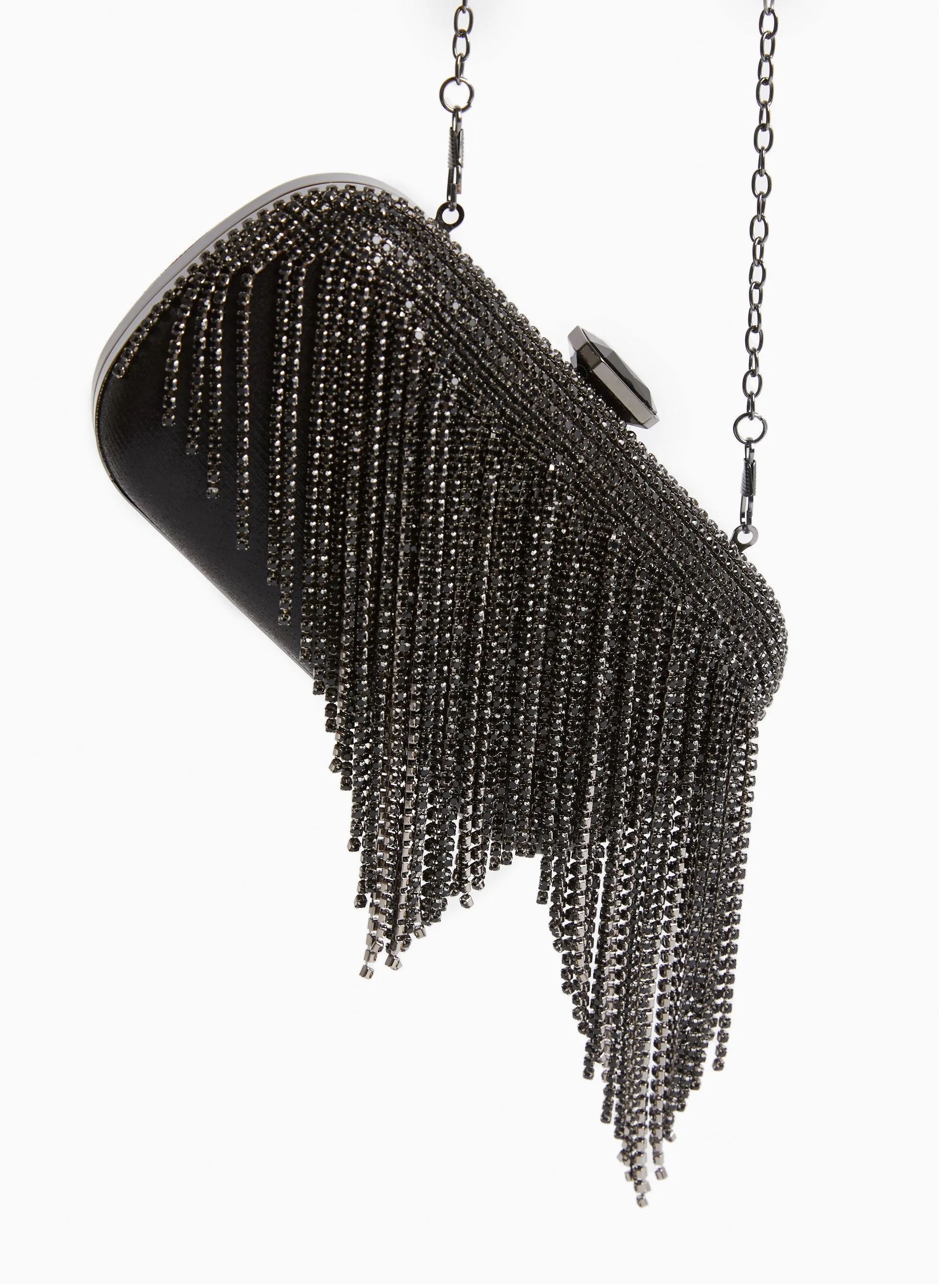 Crystal Cascade Clutch sold by Laura product image thumbnail 4