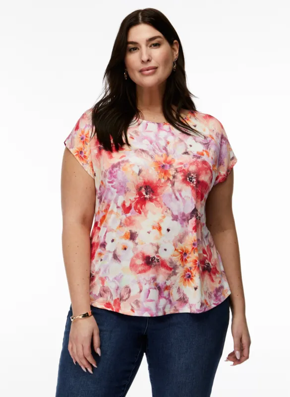 Floral Print Top sold by Laura