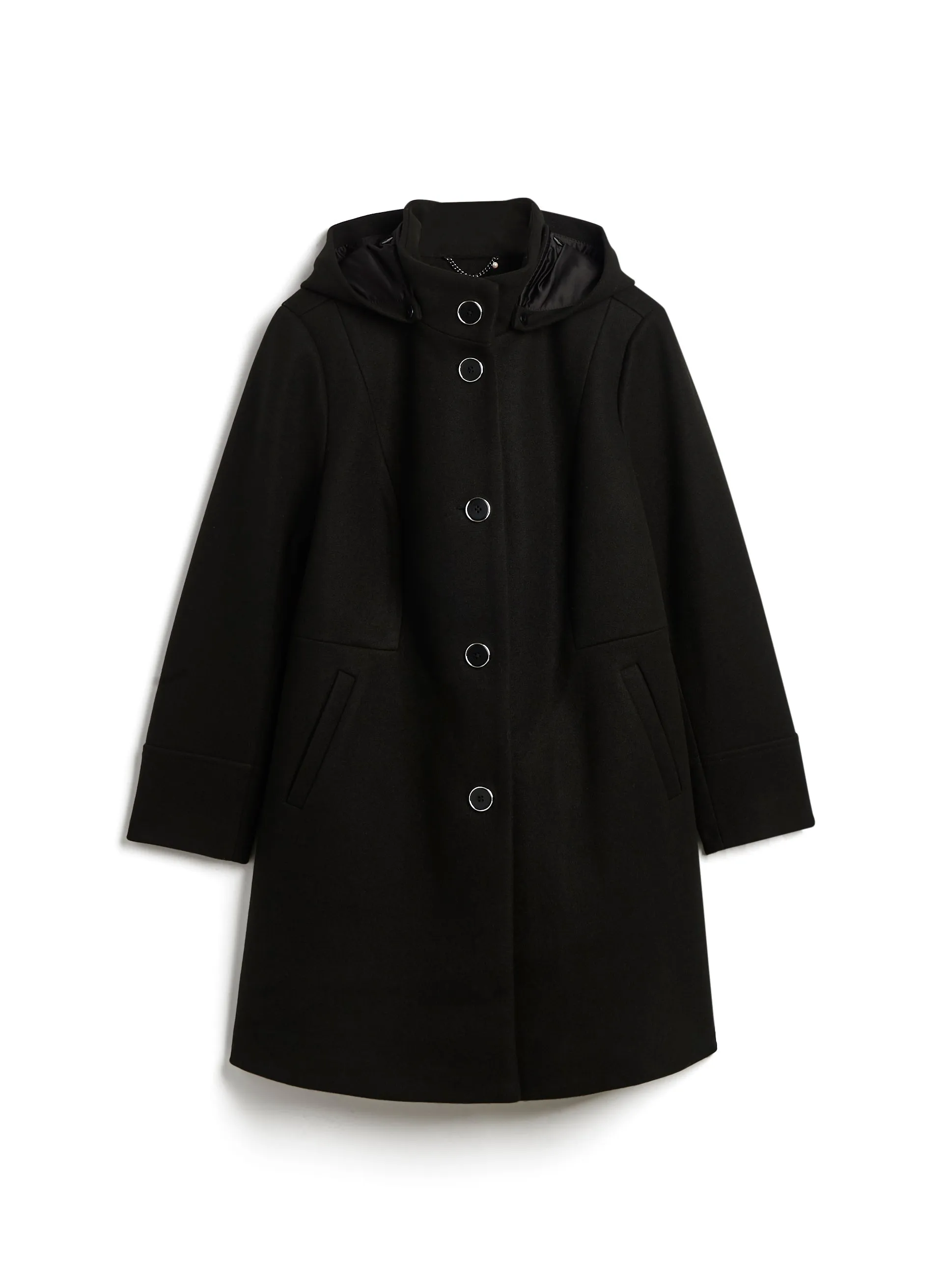 Stretch Wool Blend Coat sold by Laura product image thumbnail 5