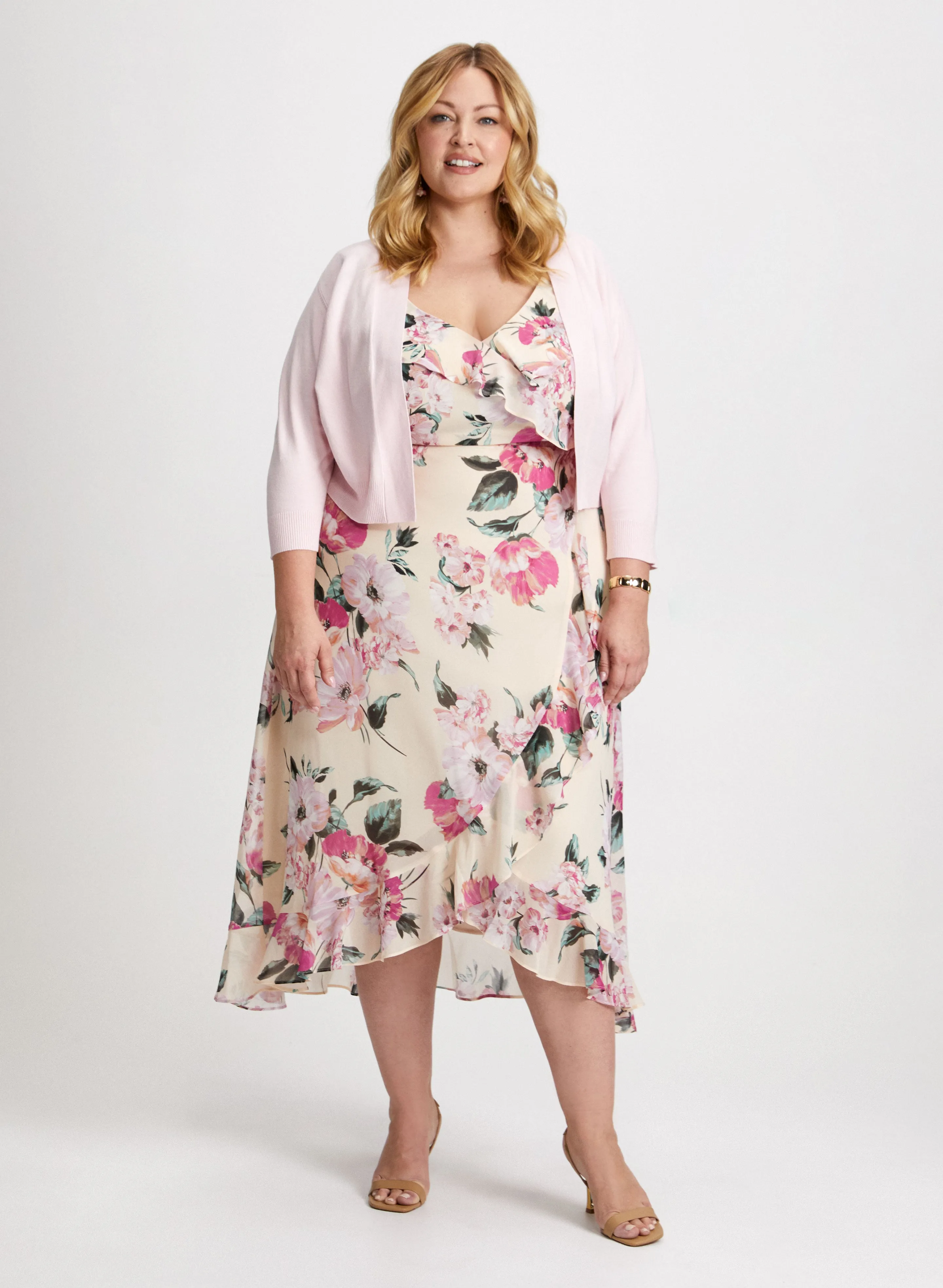 Ribbed Knit Cardigan sold by Laura product image thumbnail 3