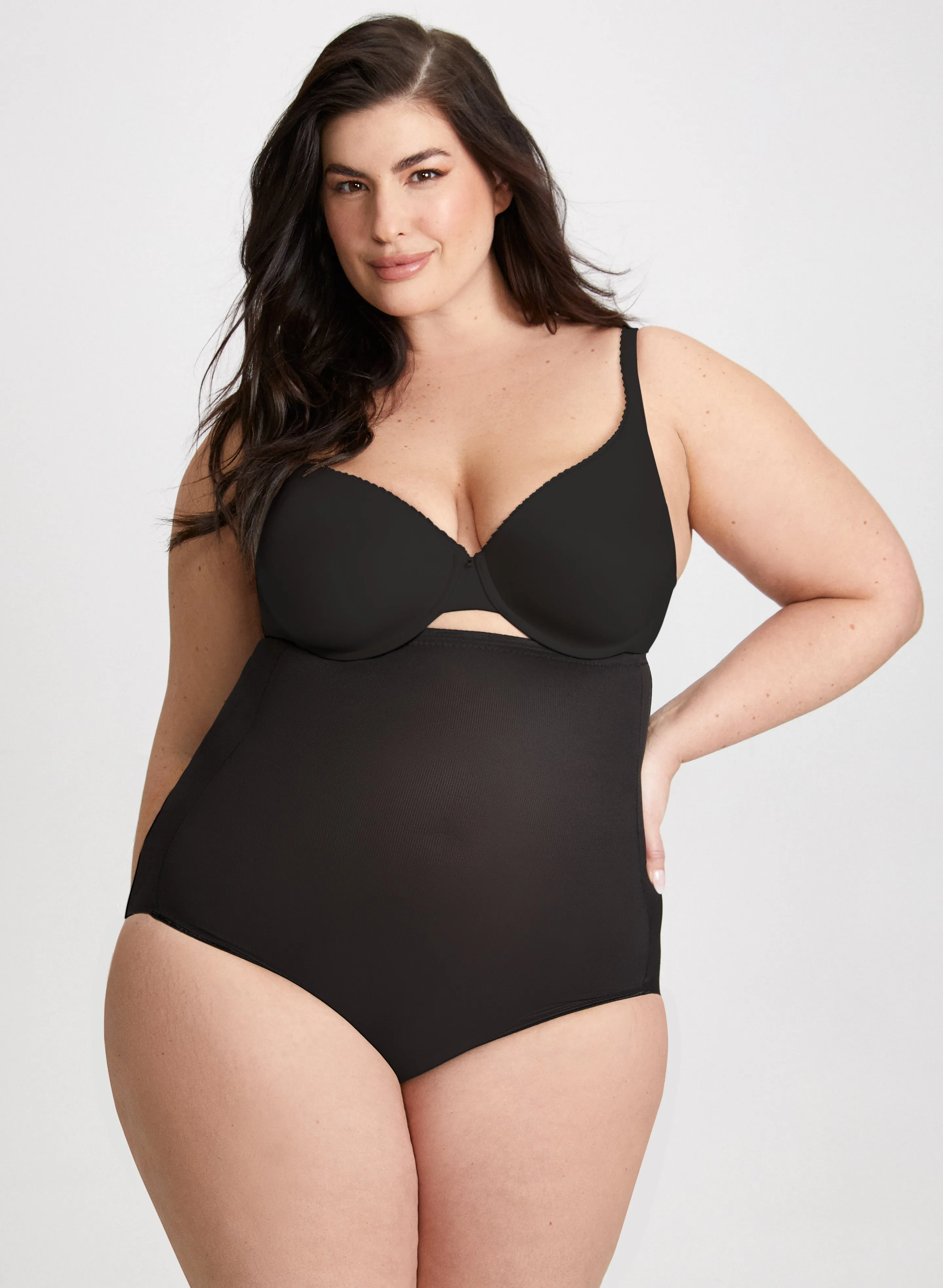 Naomi & Nicole - High-Waist Shaping Briefs - Plus sold by Laura