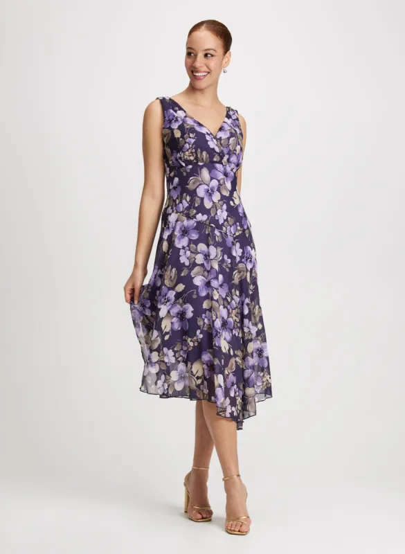 Floral Bias-Cut Dress sold by Laura