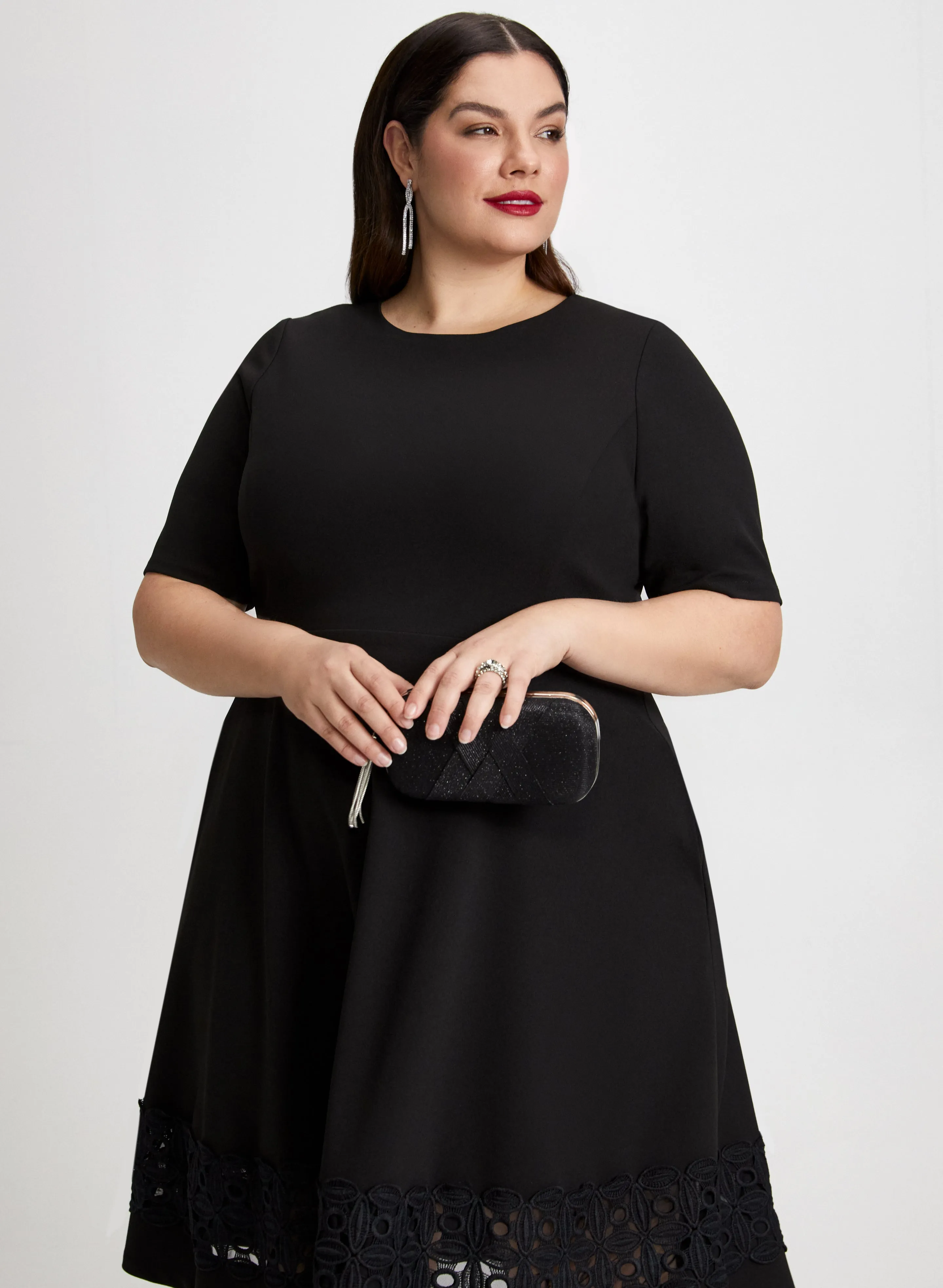 Lace Hem Day Dress sold by Laura product image thumbnail 4