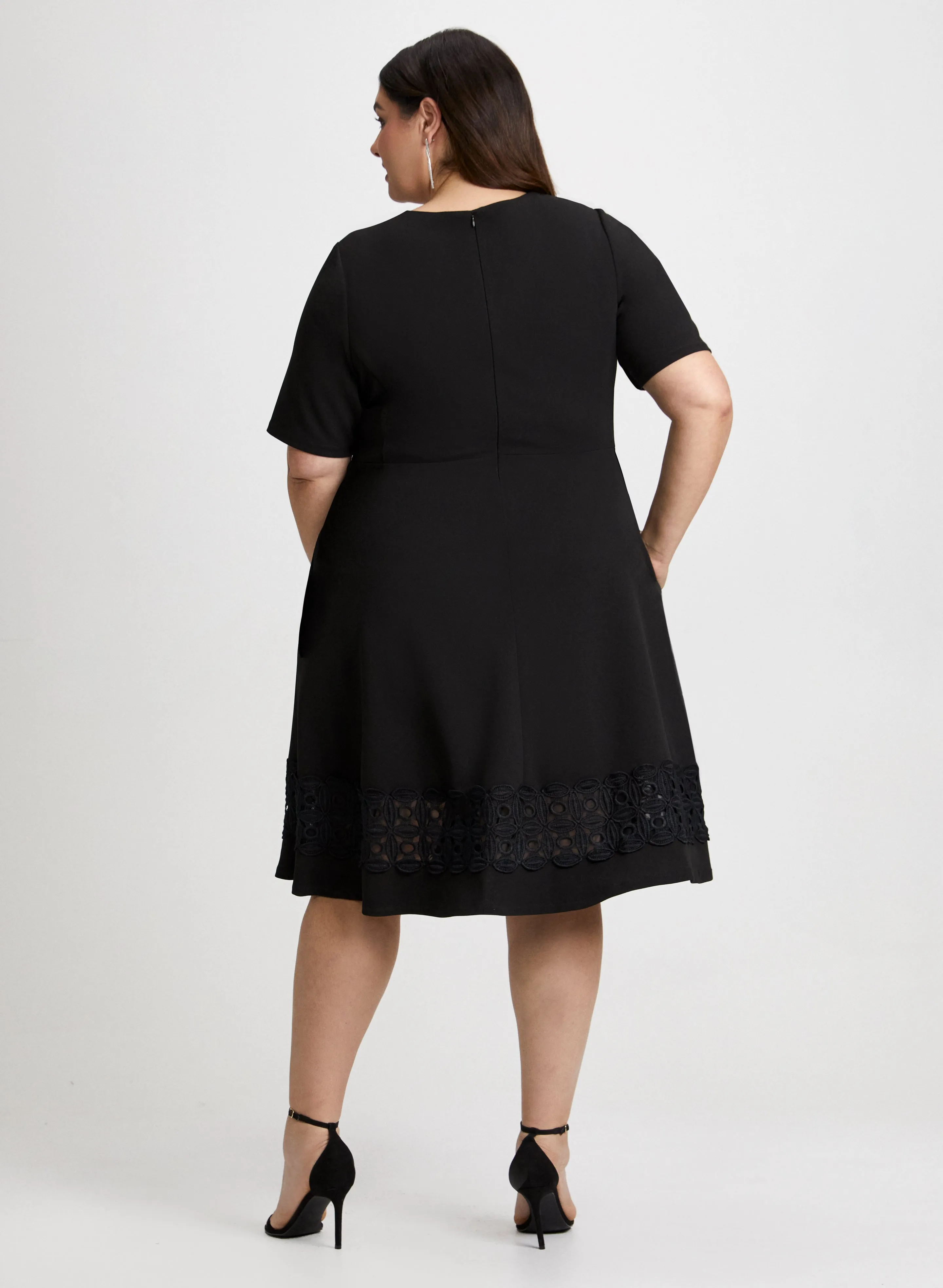 Lace Hem Day Dress sold by Laura product image thumbnail 3