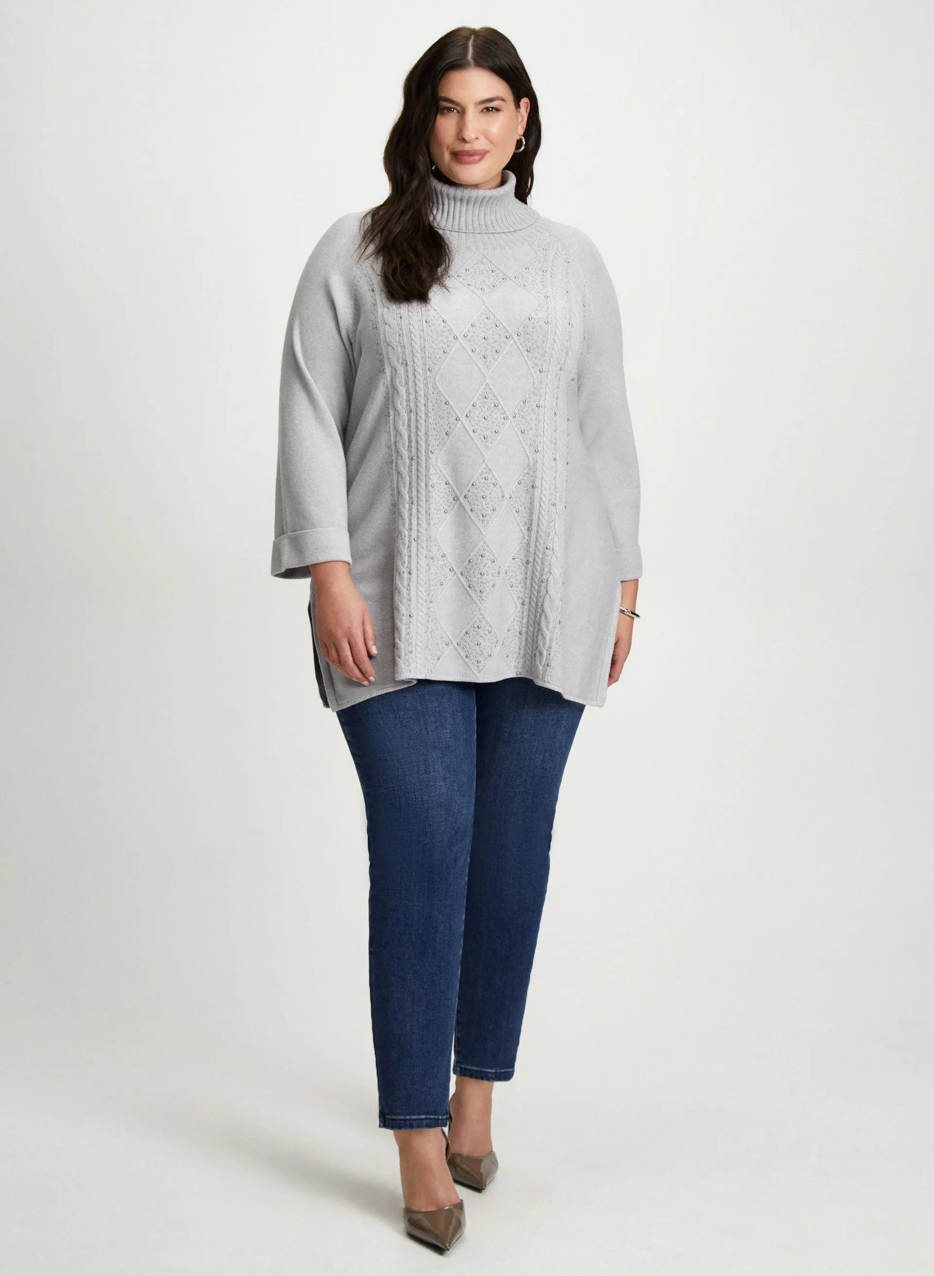 Tunic Sweater & Slim Leg Jeans sold by Laura