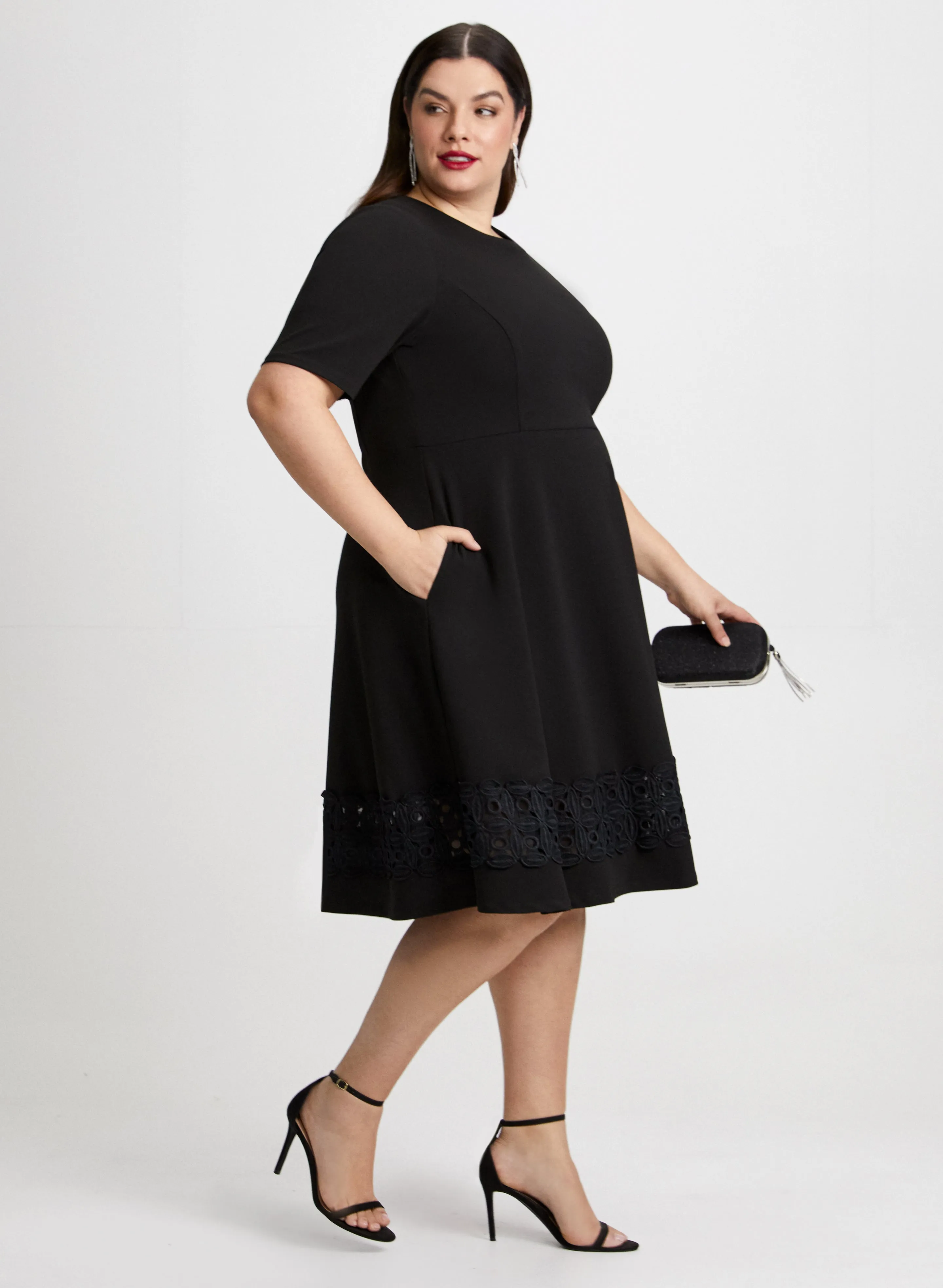 Lace Hem Day Dress sold by Laura product image thumbnail 2