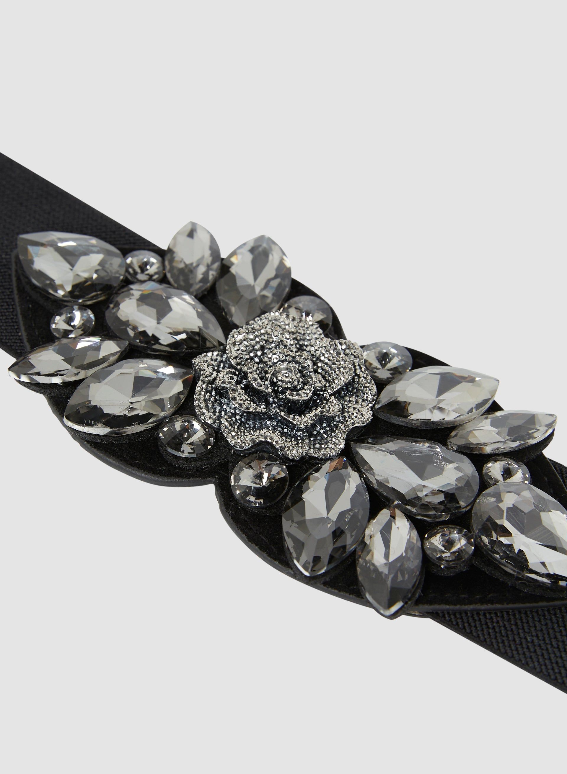 Rosette Embellished Elastic Belt sold by Laura product image thumbnail 2