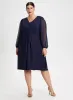 Chiffon Sleeve Ruched Detail Dress sold by Laura