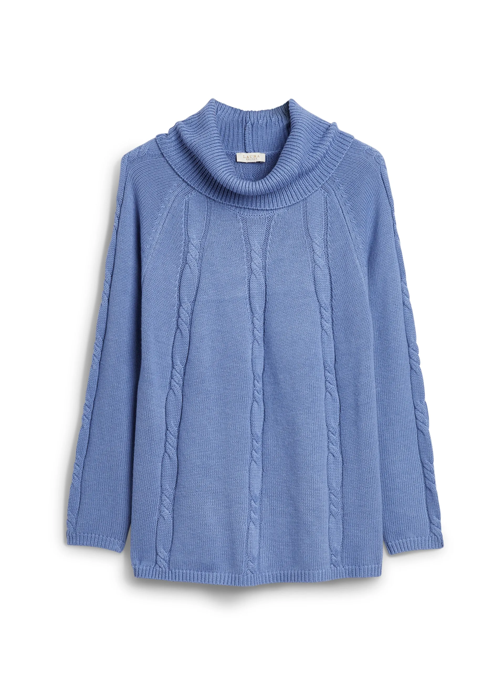 Cashmere Blend Cable Knit Sweater sold by Laura product image thumbnail 3