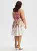 Floral Print Sleeveless Dress sold by Laura