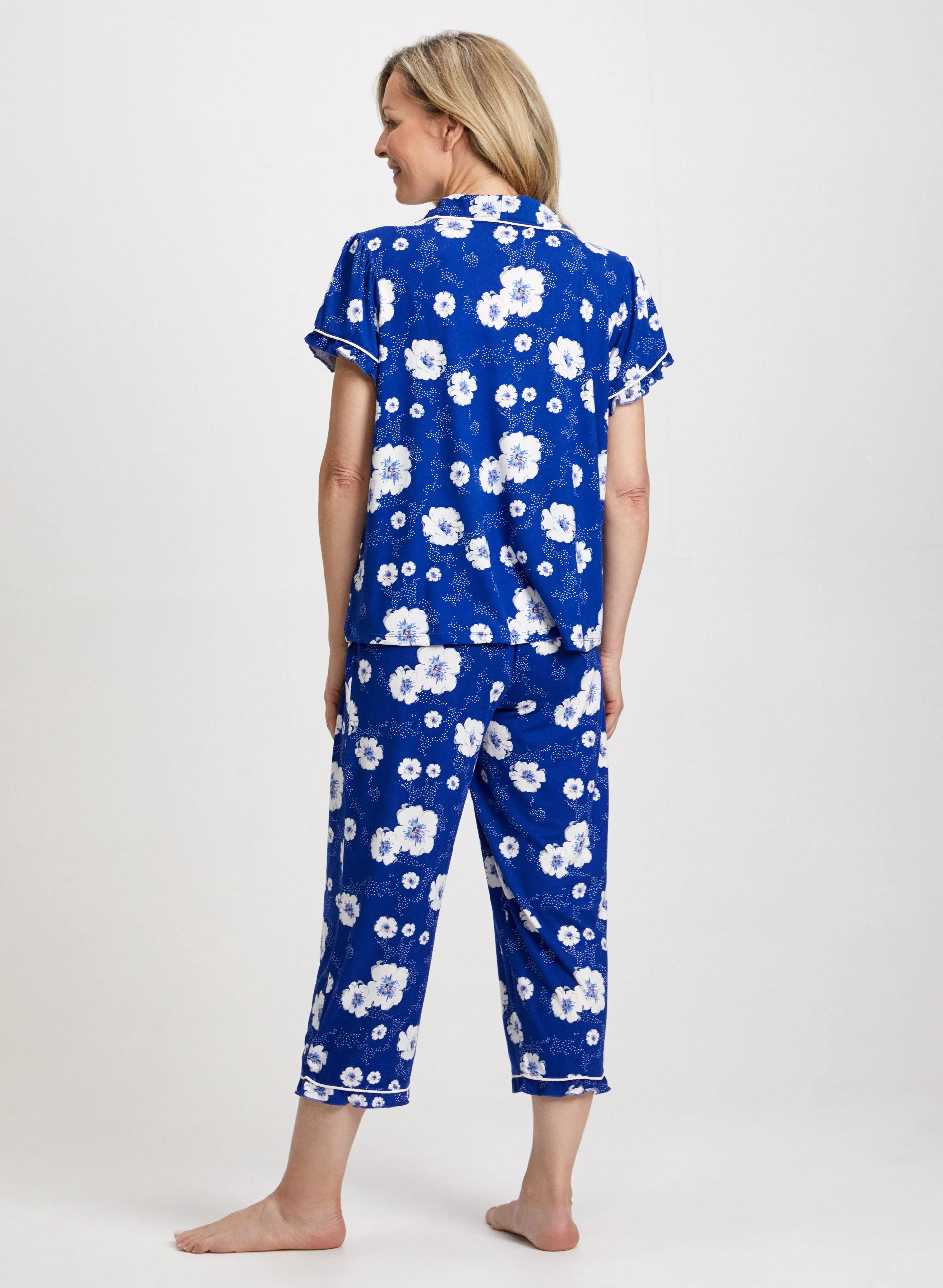 Floral Print Pyjama Set sold by Laura product image thumbnail 2