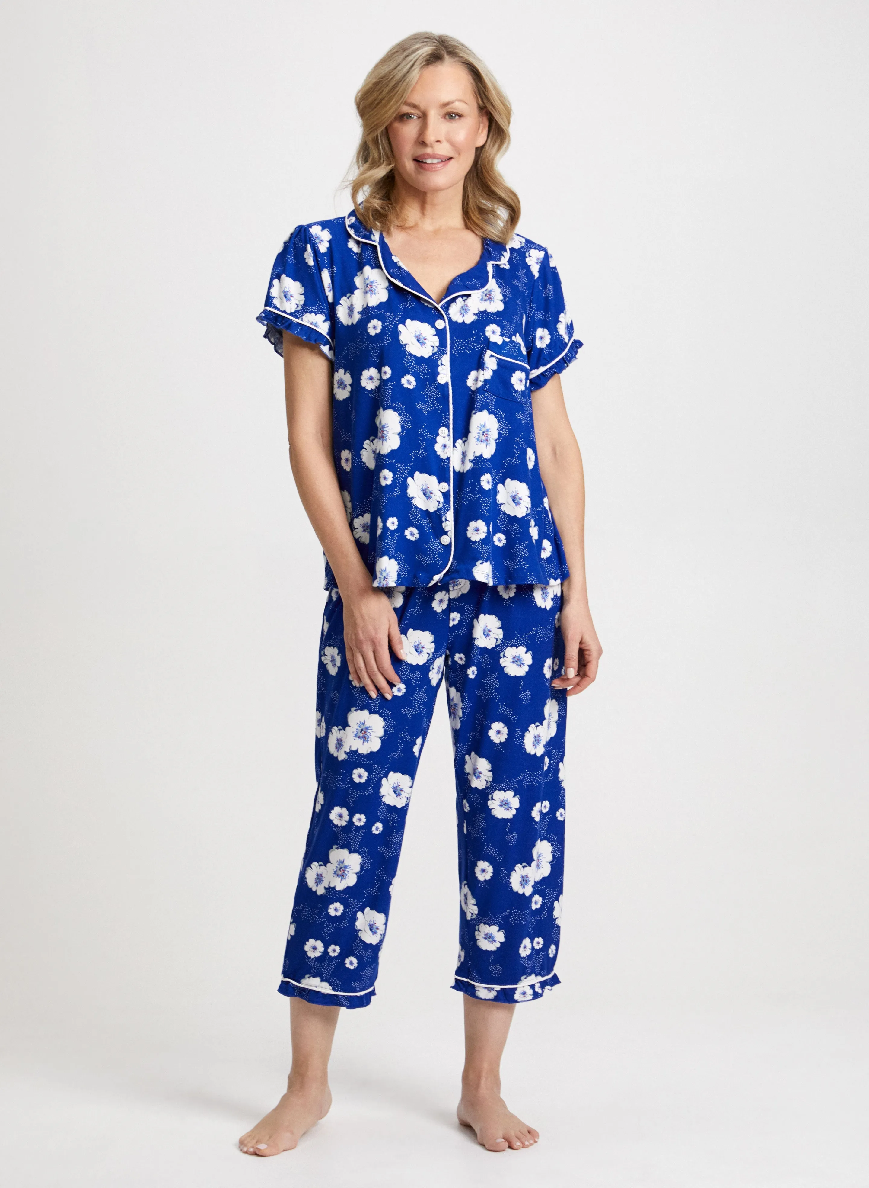 Floral Print Pyjama Set sold by Laura
