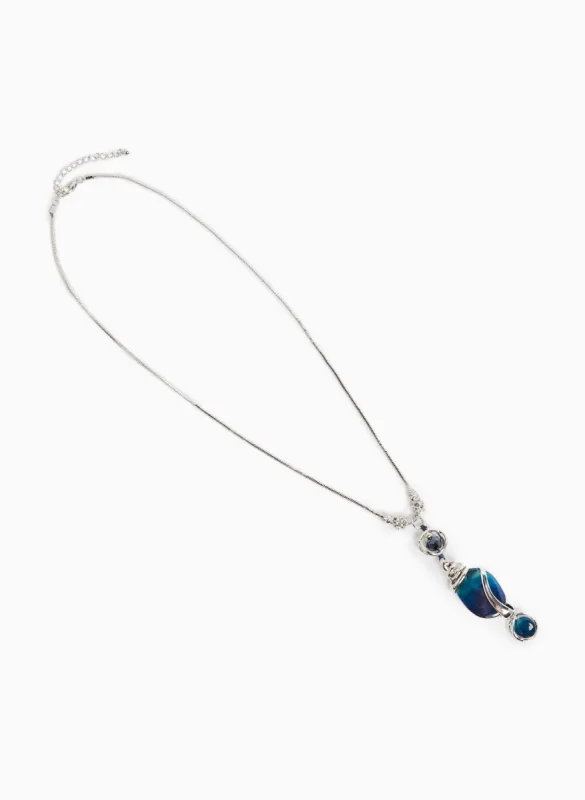 Stone Pendant Necklace sold by Laura