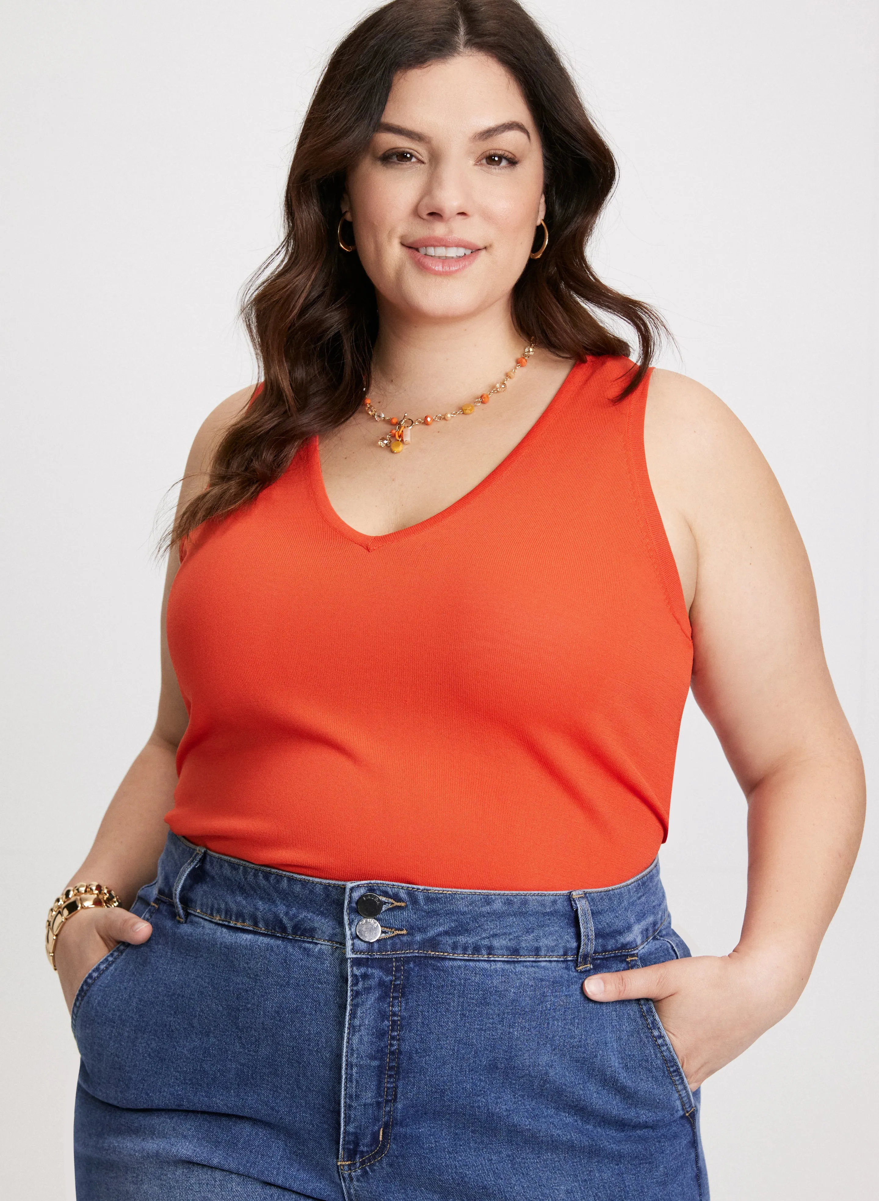 V-Neck Tank Top sold by Laura