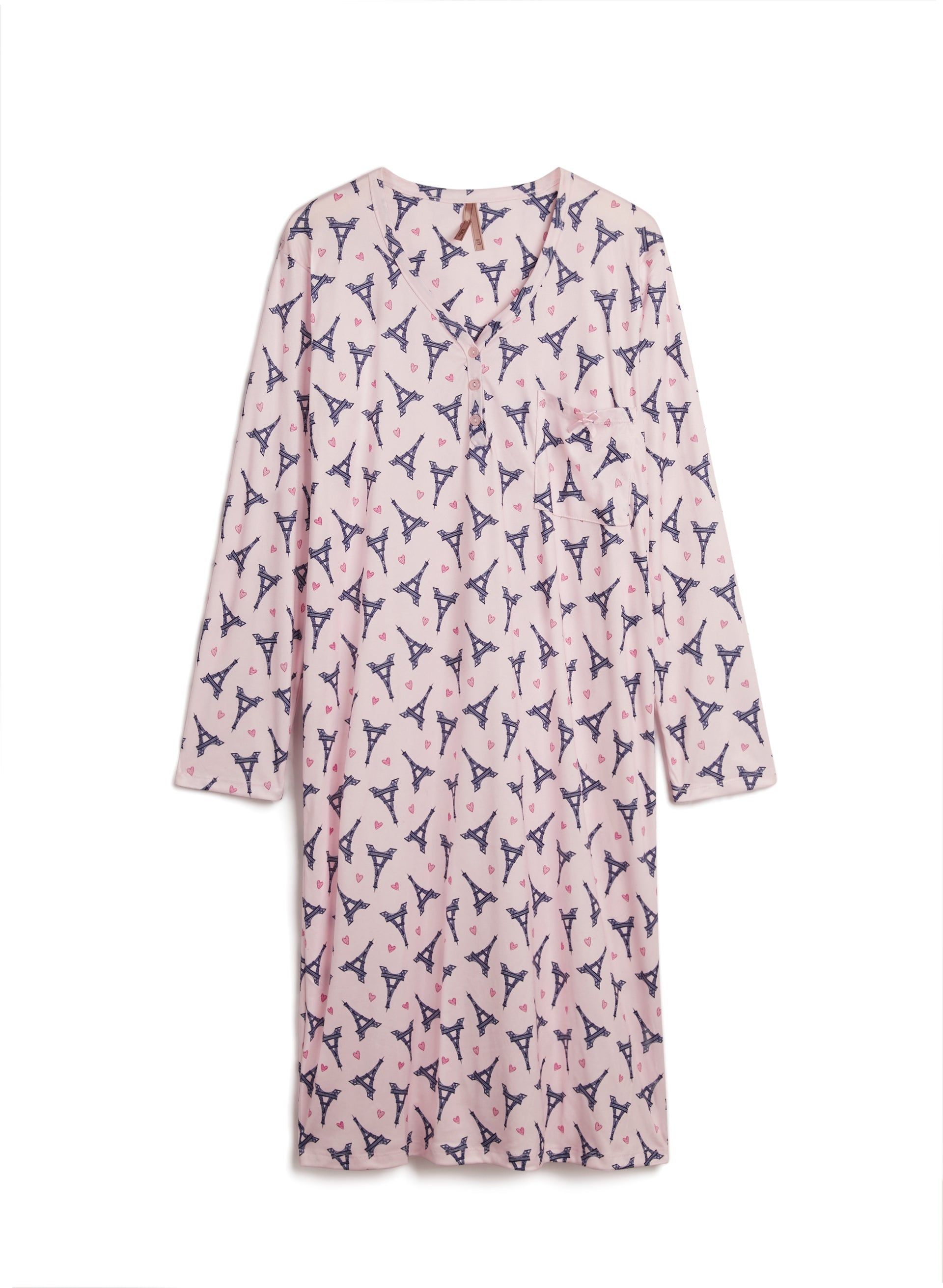 Paris Print Nightgown sold by Laura product image thumbnail 5