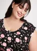 Heart & Flower Print PJ Set sold by Laura