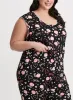 Heart & Flower Print PJ Set sold by Laura