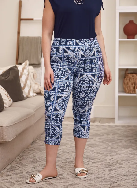 Paisley Print Capris sold by Laura