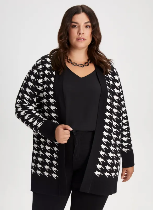 Houndstooth Cardigan sold by Laura