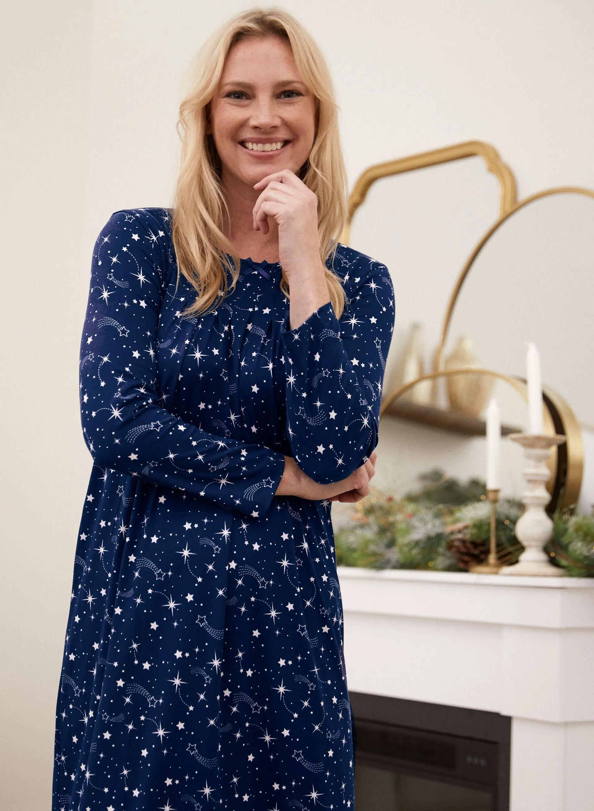 Star Print Nightgown sold by Laura product image thumbnail 3